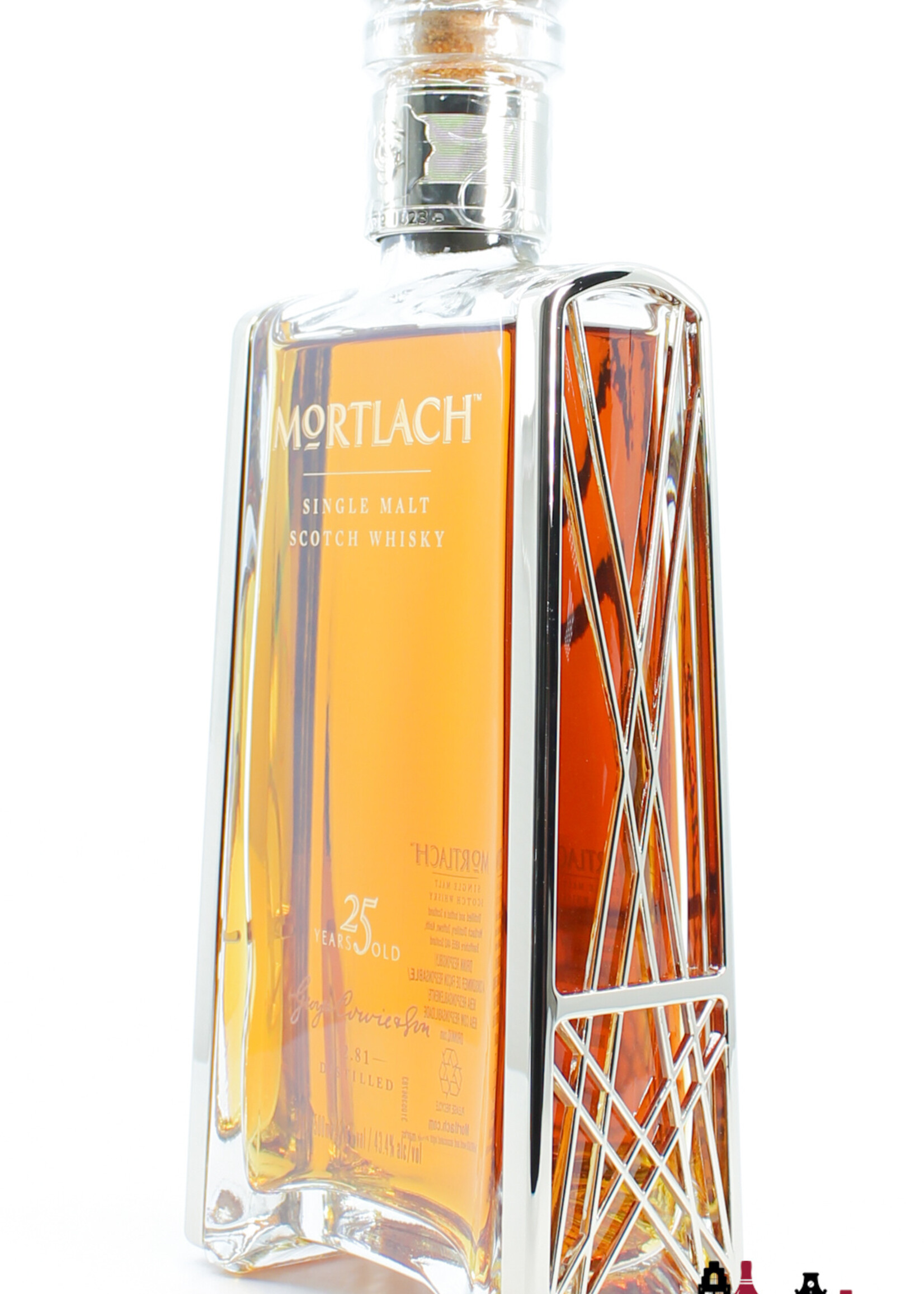Mortlach Mortlach 25 Years Old 2014 - Crystal Decanter 43.4% 500ml