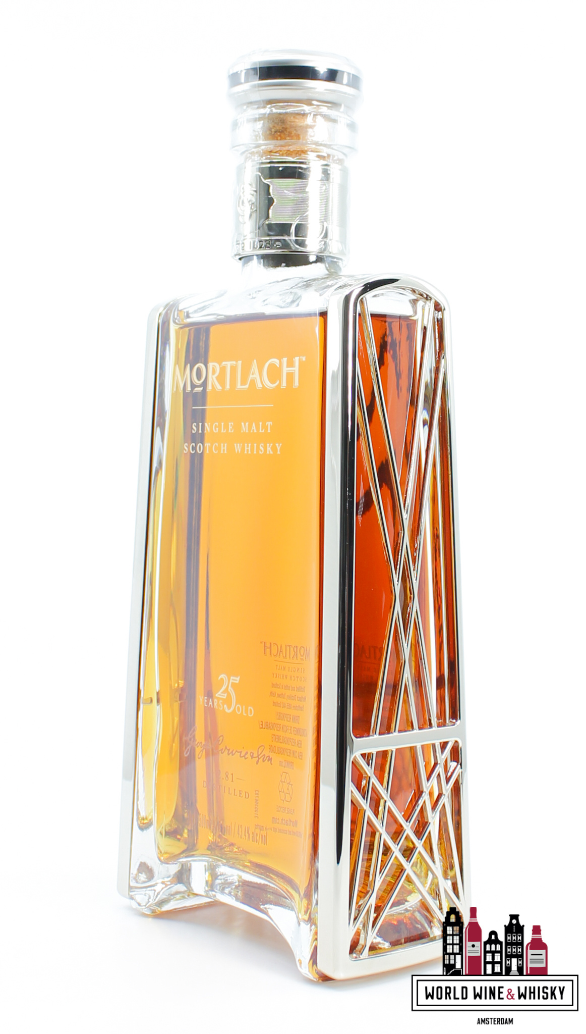 Mortlach Mortlach 25 Years Old 2014 - Crystal Decanter 43.4% 500ml
