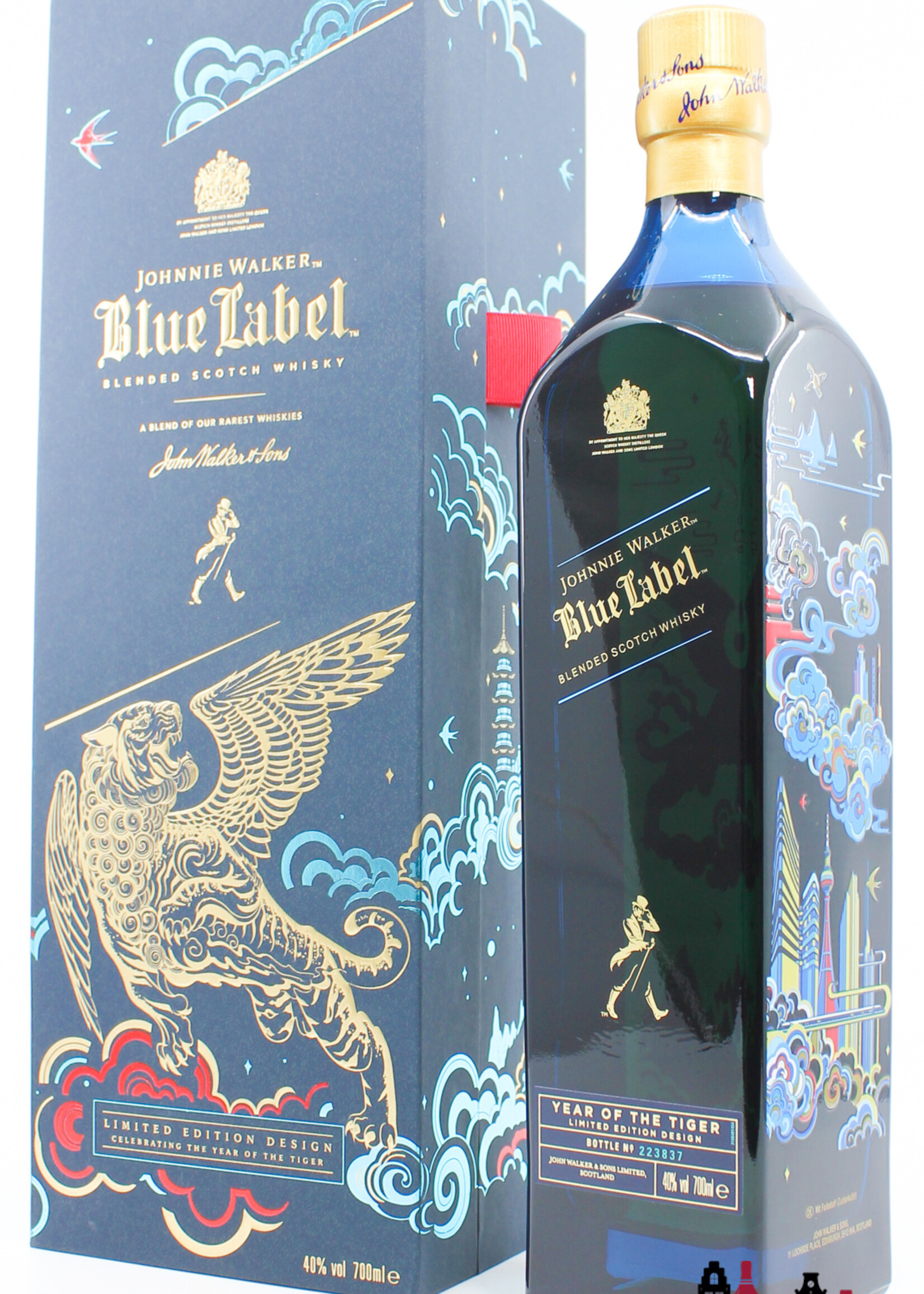 Johnnie Walker Johnnie Walker 2021 Blue Label - Year of the Tiger - Limited Edition Design (Shan Jiang) 40%