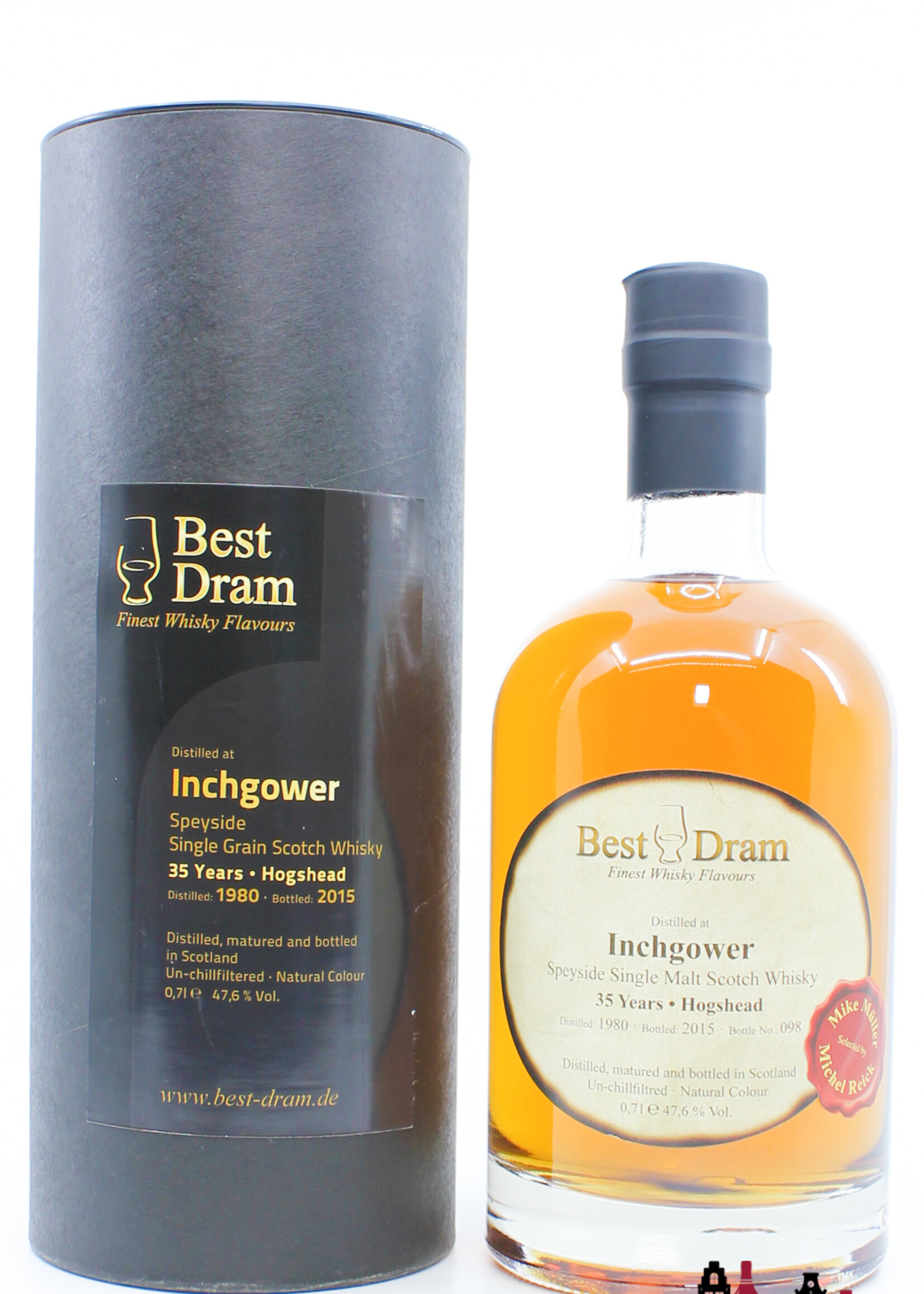 Inchgower Inchgower 35 Years Old 1980 2015 - Best Dram 47.6%