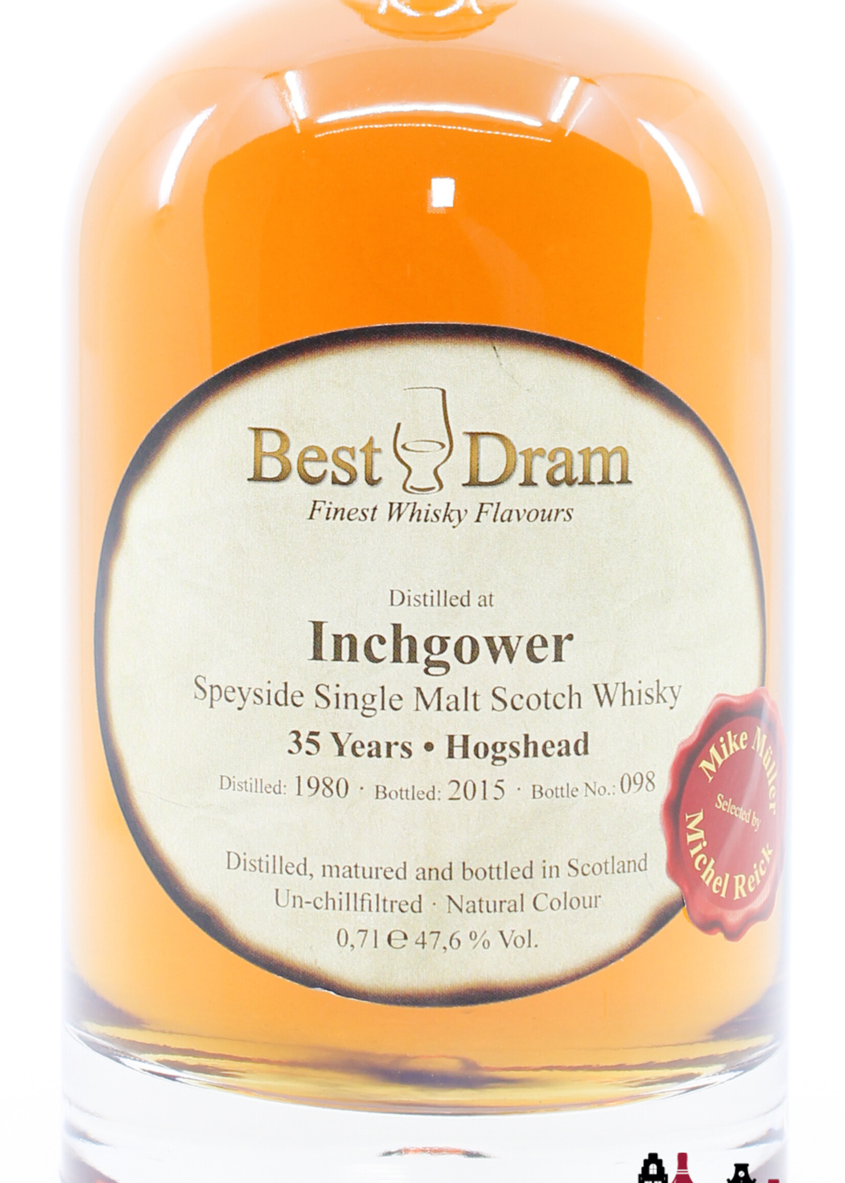 Inchgower Inchgower 35 Years Old 1980 2015 - Best Dram 47.6%