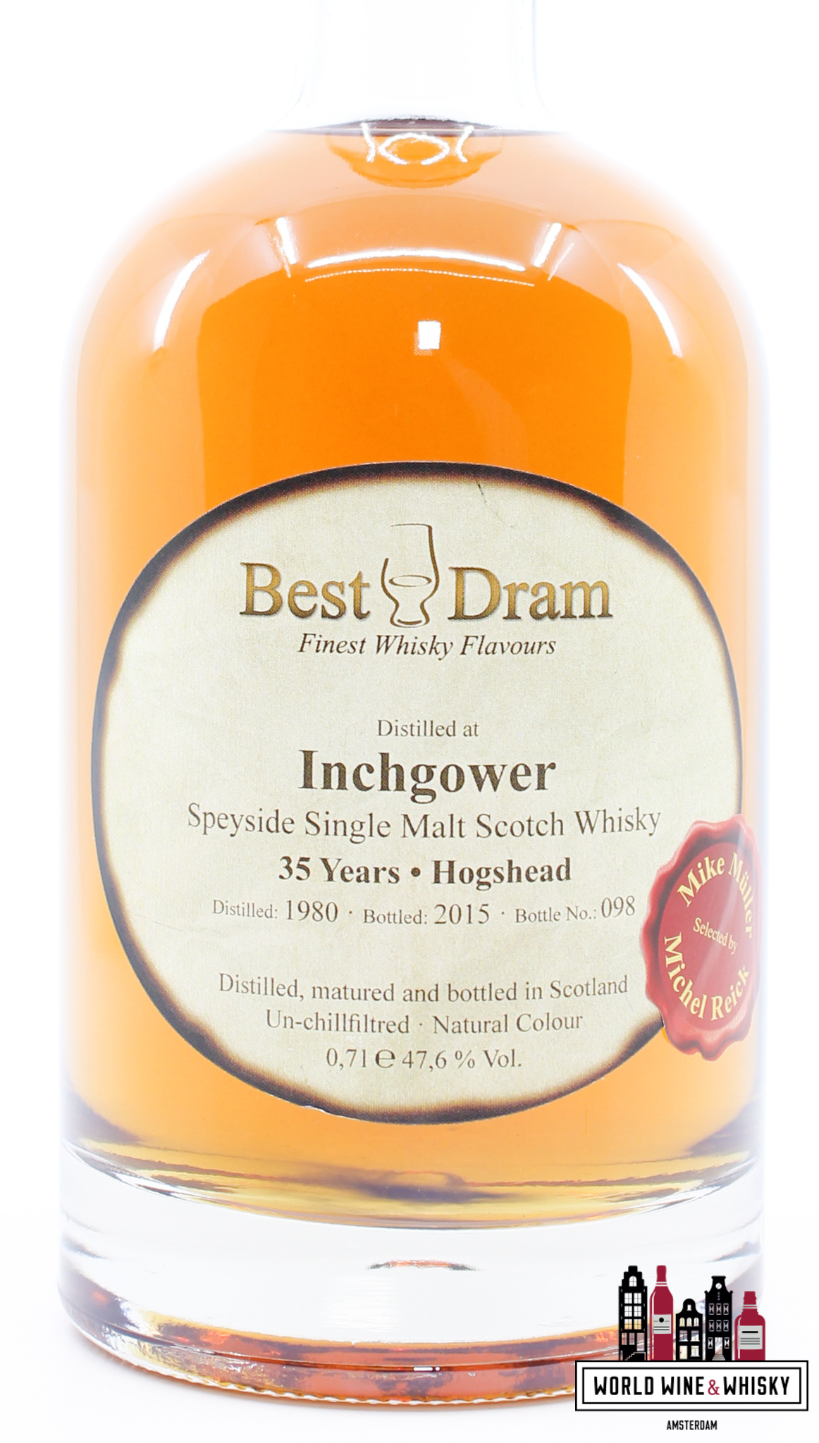 Inchgower Inchgower 35 Years Old 1980 2015 - Best Dram 47.6%