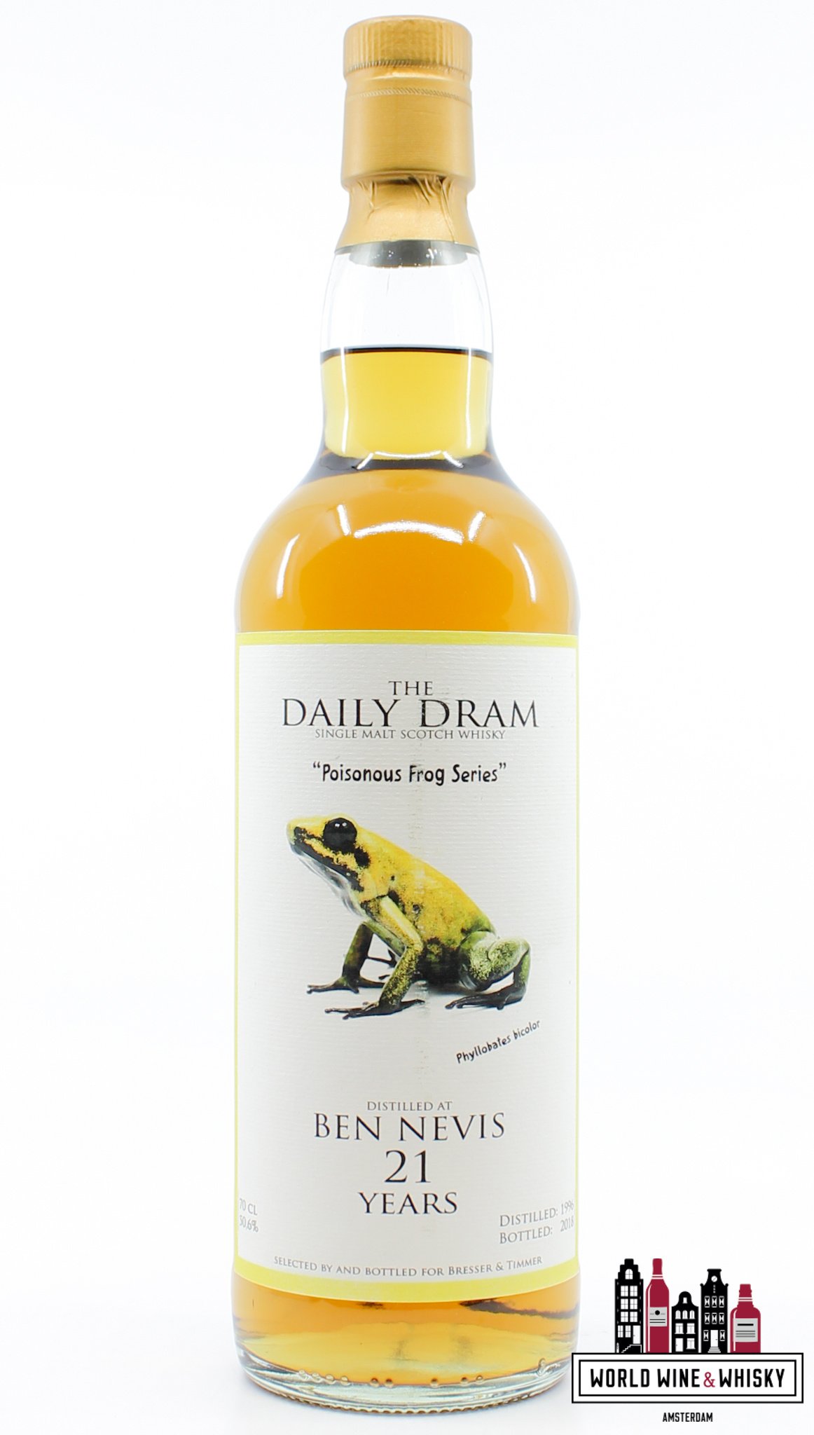 Ben Nevis Ben Nevis 21 Years Old 1996 2018 - Poisonous Frog Series - The Daily Dram 50.6%