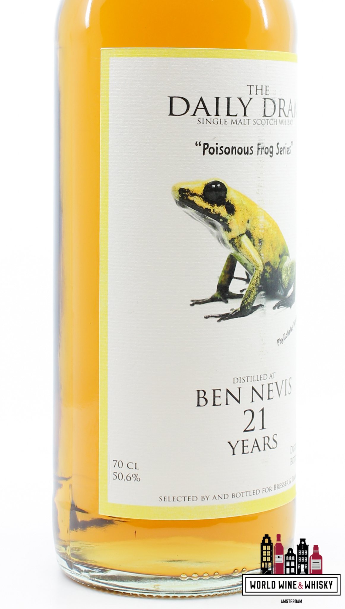 Ben Nevis Ben Nevis 21 Years Old 1996 2018 - Poisonous Frog Series - The Daily Dram 50.6%
