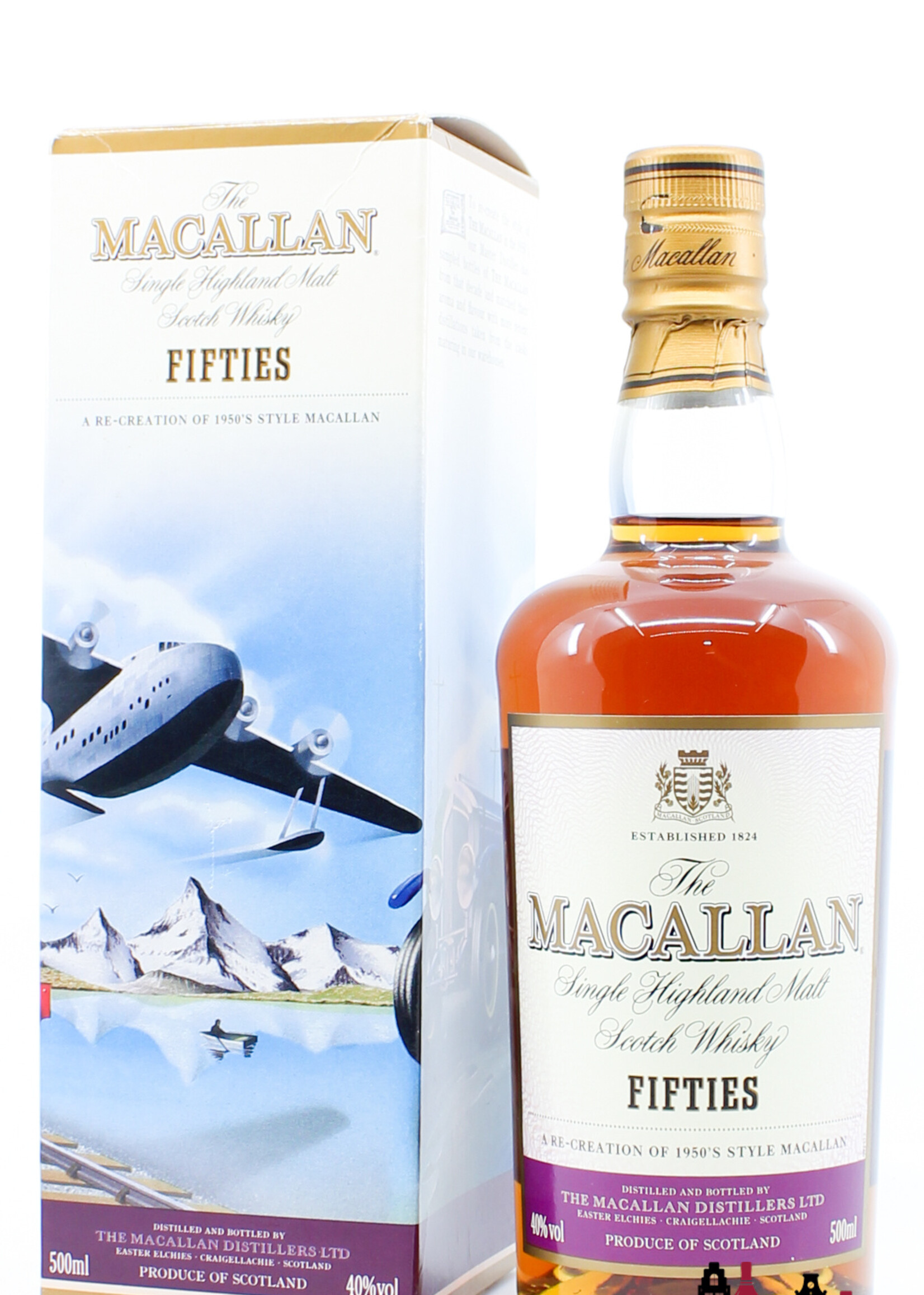 The Macallan Macallan Fifties 2001 - Travel Series 1950's 40% 500ml