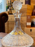 Crystal Decanter Luxe Kristal whisky scheepskaraf incl. stopper (handgemaakt & handgeslepen)