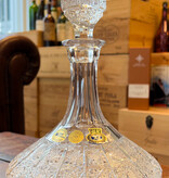 Crystal Decanter Luxury Crystal whisky ships decanter incl. stopper (handmade and hand cut)