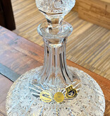 Crystal Decanter Luxury Crystal whisky ships decanter incl. stopper (handmade and hand cut)