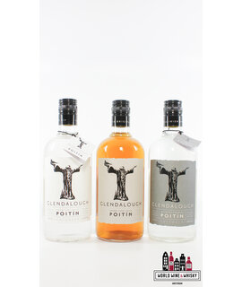 Glendalough Glendalough Poitín - Premium Irish, Sherry Cask Finish & Mountain Strength - set of 3 bottles