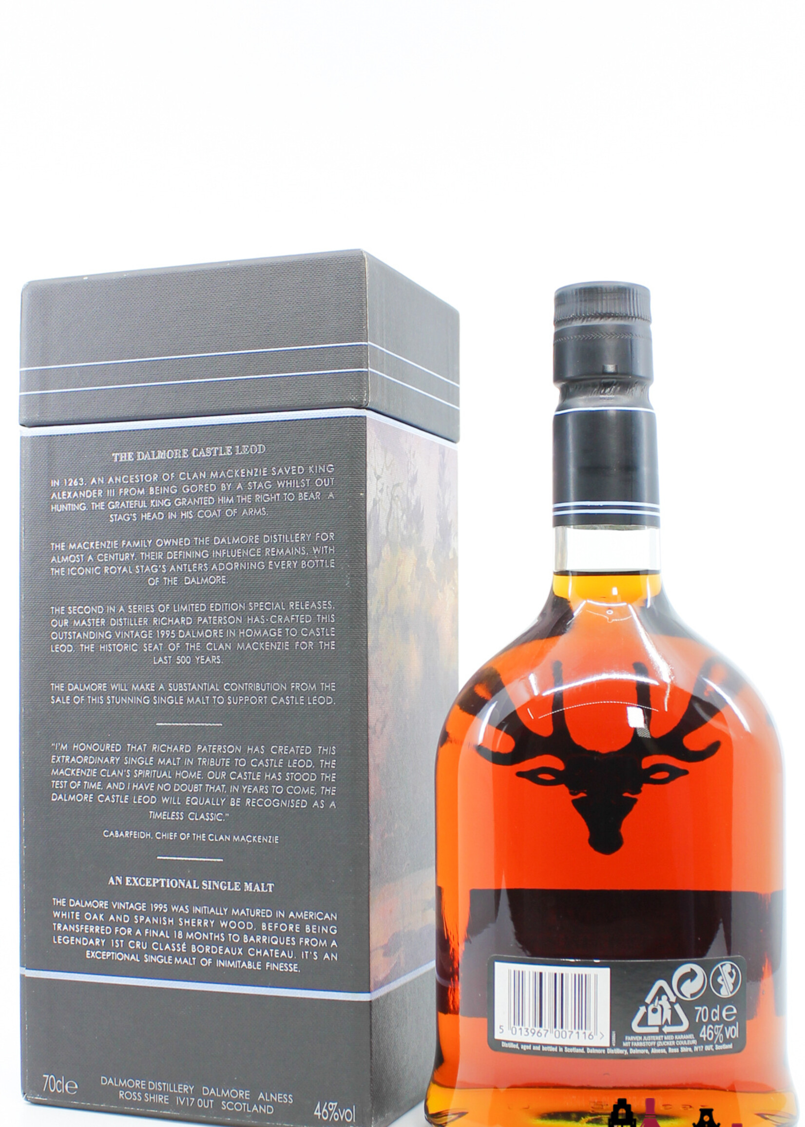 Dalmore Dalmore 1995 2011 - Castle Leod - Home of Clan MacKenzie 46% (1 of 5000)
