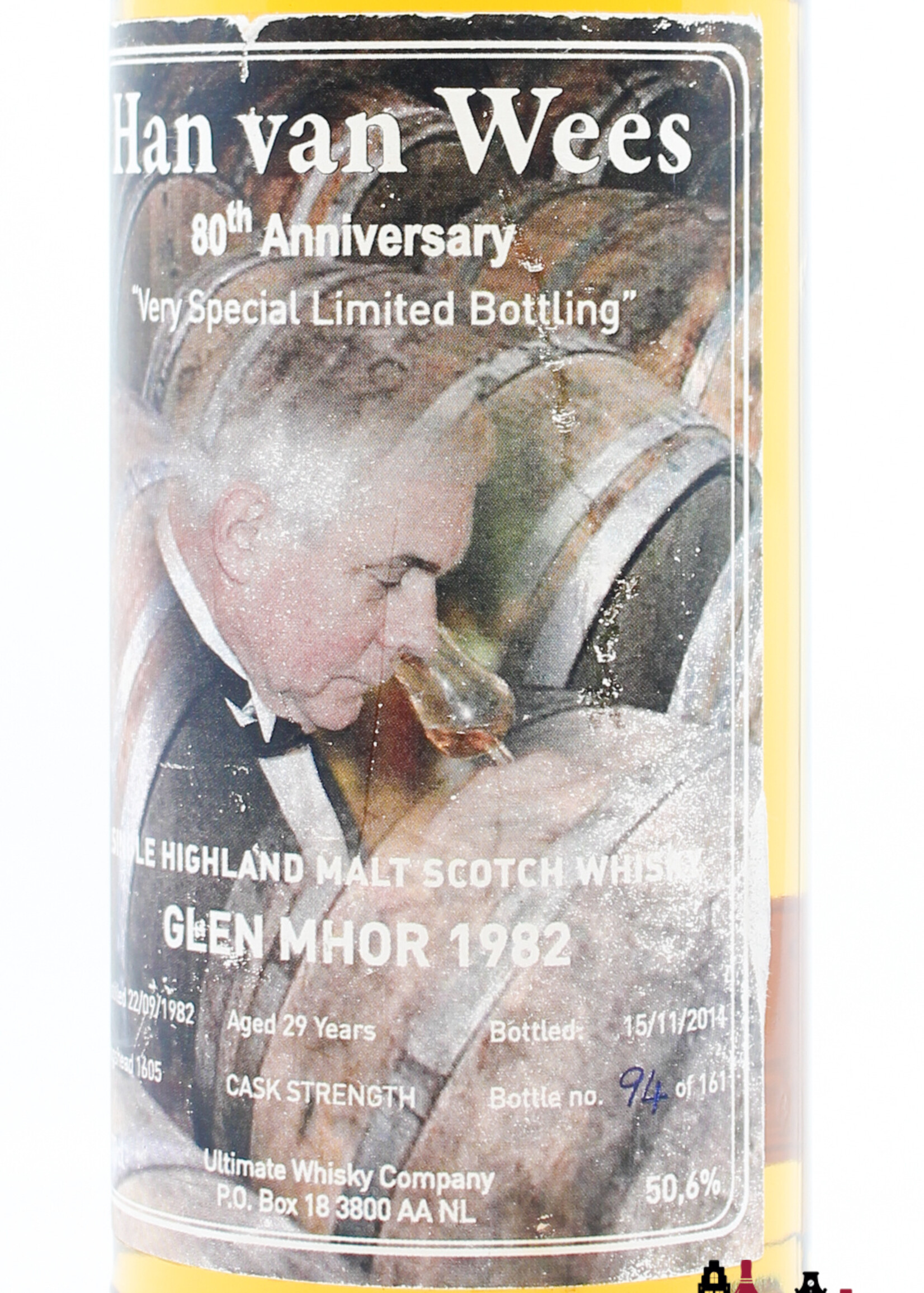 Glen Mhor Glen Mhor 29 Years Old 1982 2011 - Han van Wees 80th Anniversary - Cask 1605 50.6% (1 of 161)