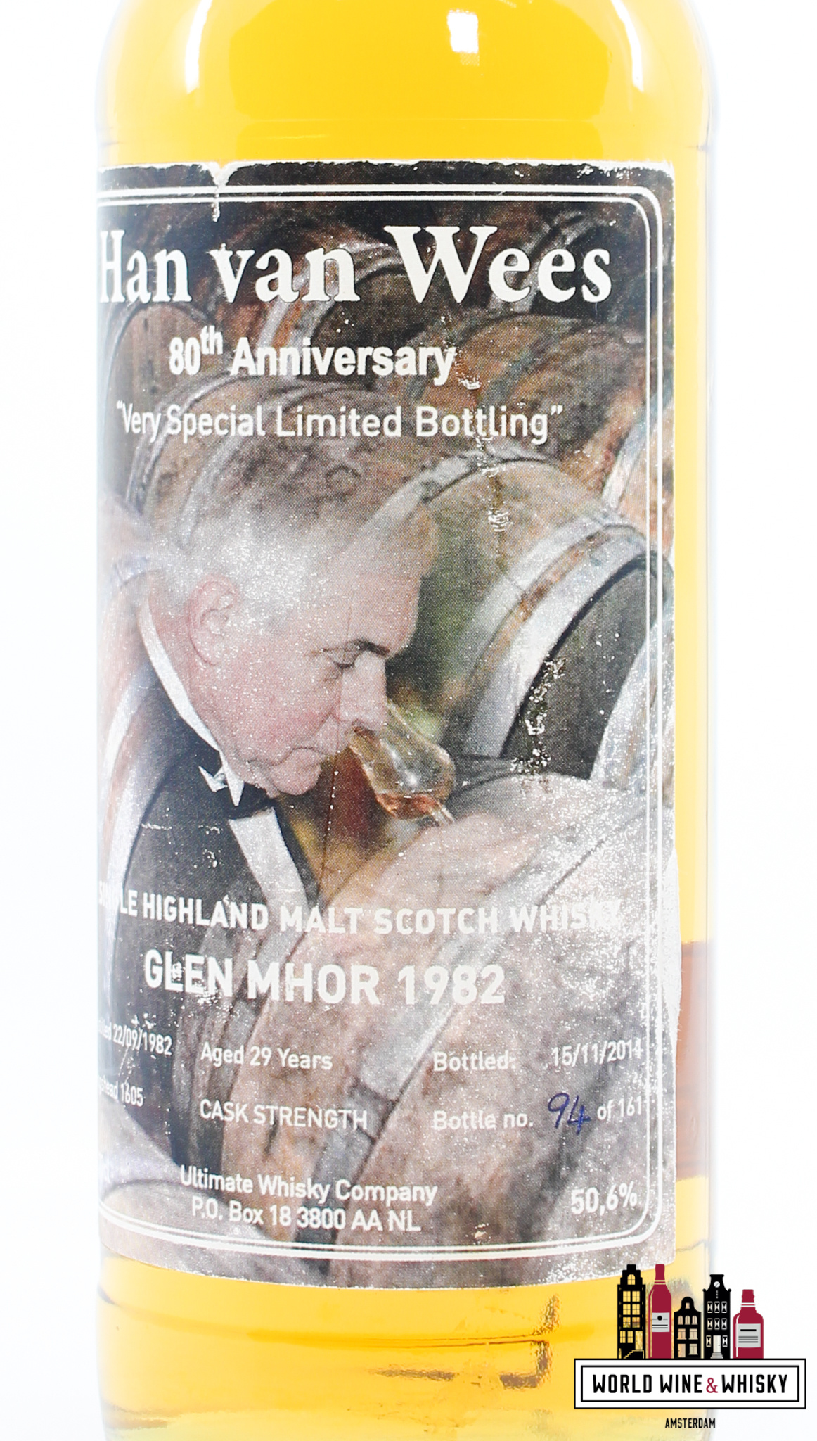 Glen Mhor Glen Mhor 29 Years Old 1982 2011 - Han van Wees 80th Anniversary - Cask 1605 50.6% (1 of 161)
