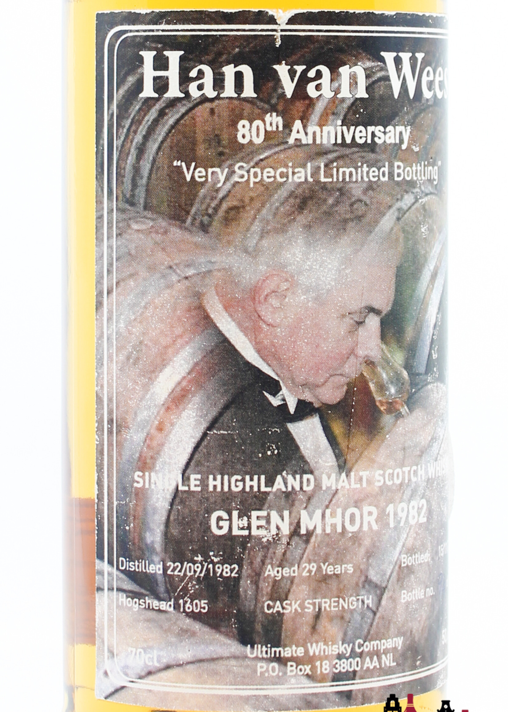 Glen Mhor Glen Mhor 29 Years Old 1982 2011 - Han van Wees 80th Anniversary - Cask 1605 50.6% (1 of 161)