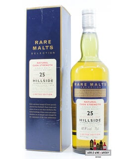 Hillside Hillside 25 Years Old 1969 1995 Rare Malts Selection 61.9% 750ml (in cardboard case)