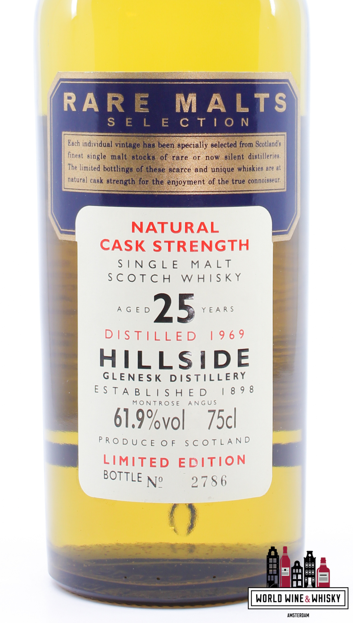 Hillside 25 Years Old 1969 1995 Rare Malts Selection 61.9% 750 ml 
