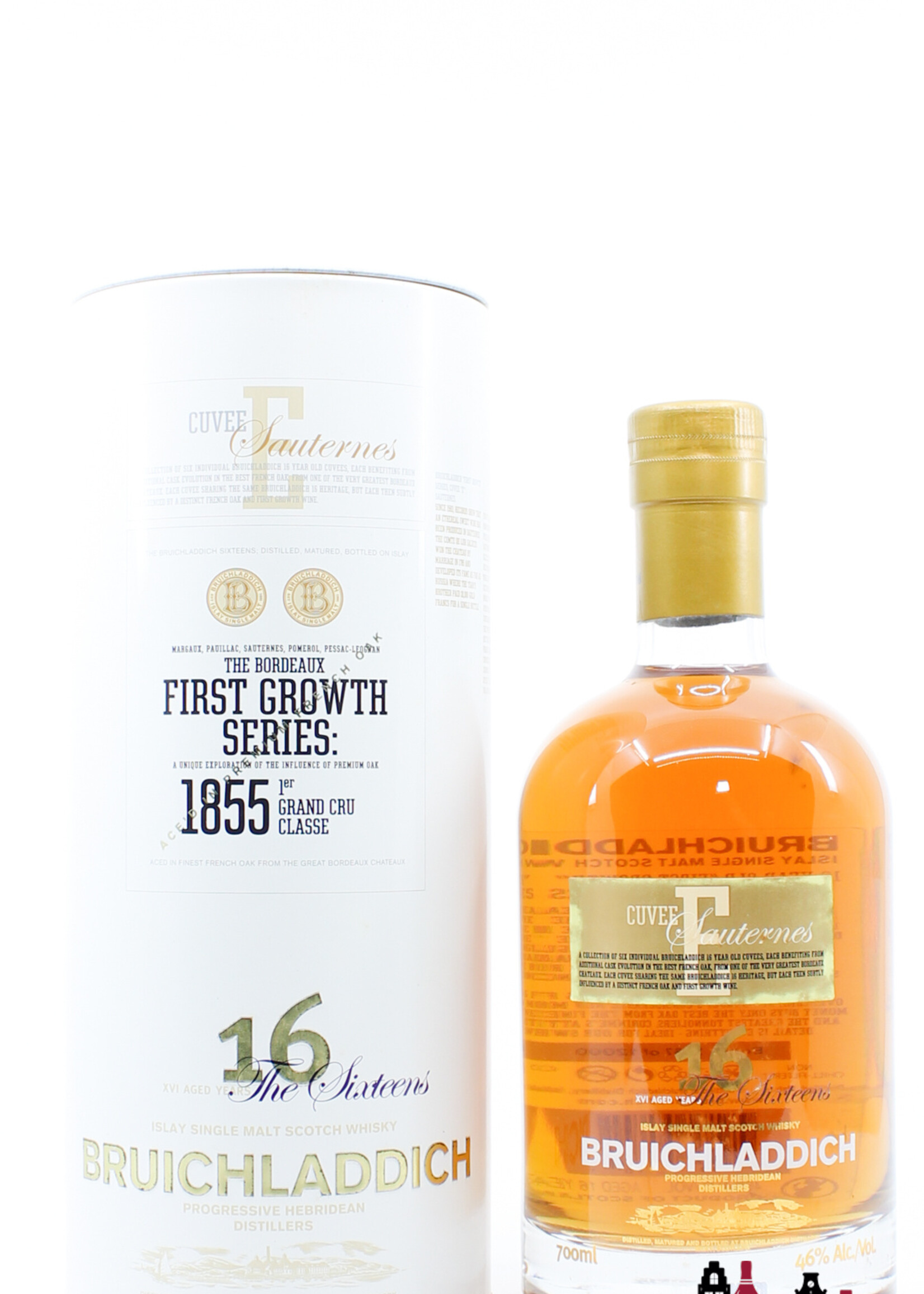 Bruichladdich Bruichladdich 16 Years Old 2008 - Cuvee E Sauternes - First Growth Series The Sixteens 46% (1 of 12000)
