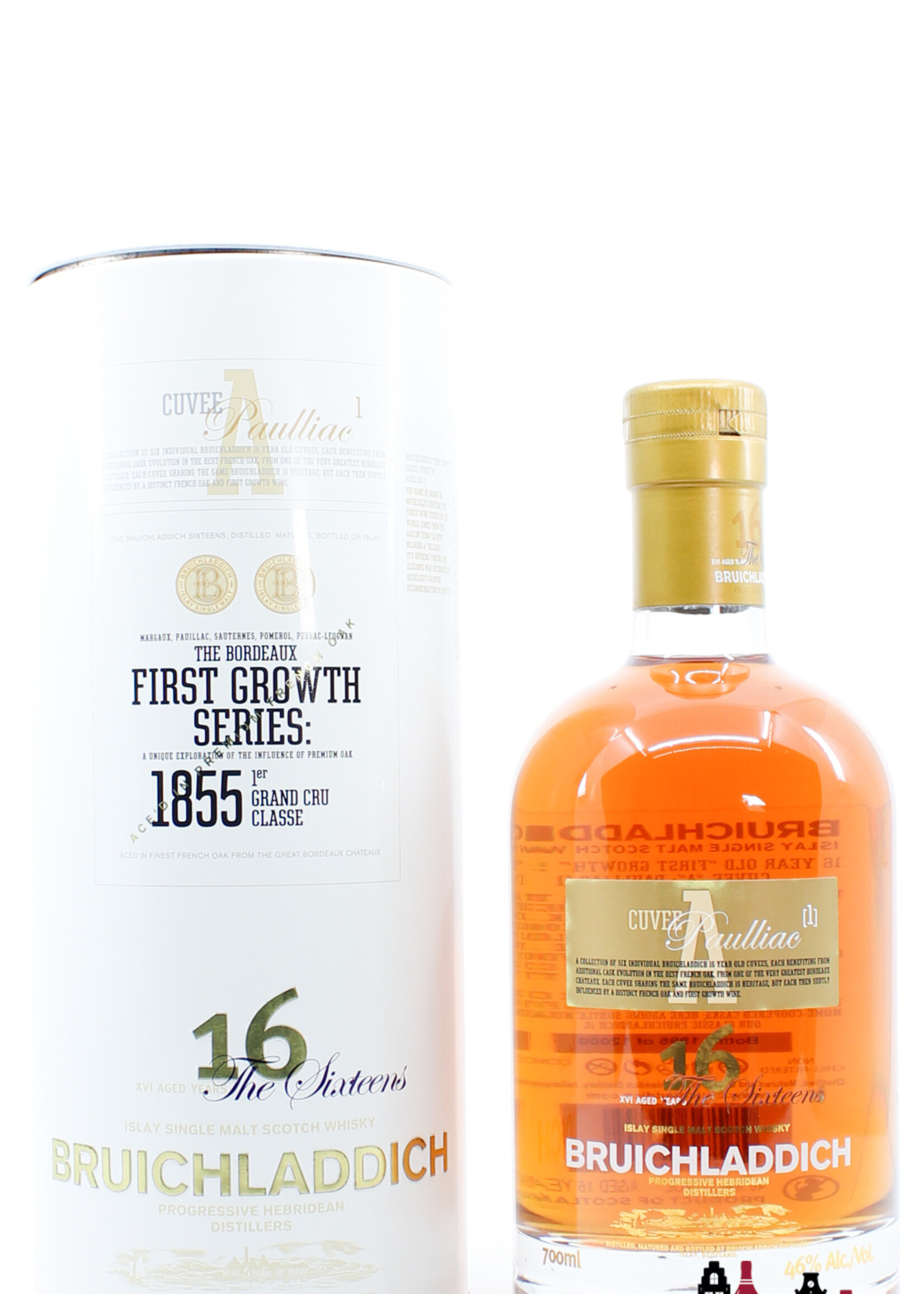 Bruichladdich Bruichladdich 16 Years Old 2008 - Cuvee A - Pauillac - First Growth Series The Sixteens 46% (1 of 12000)