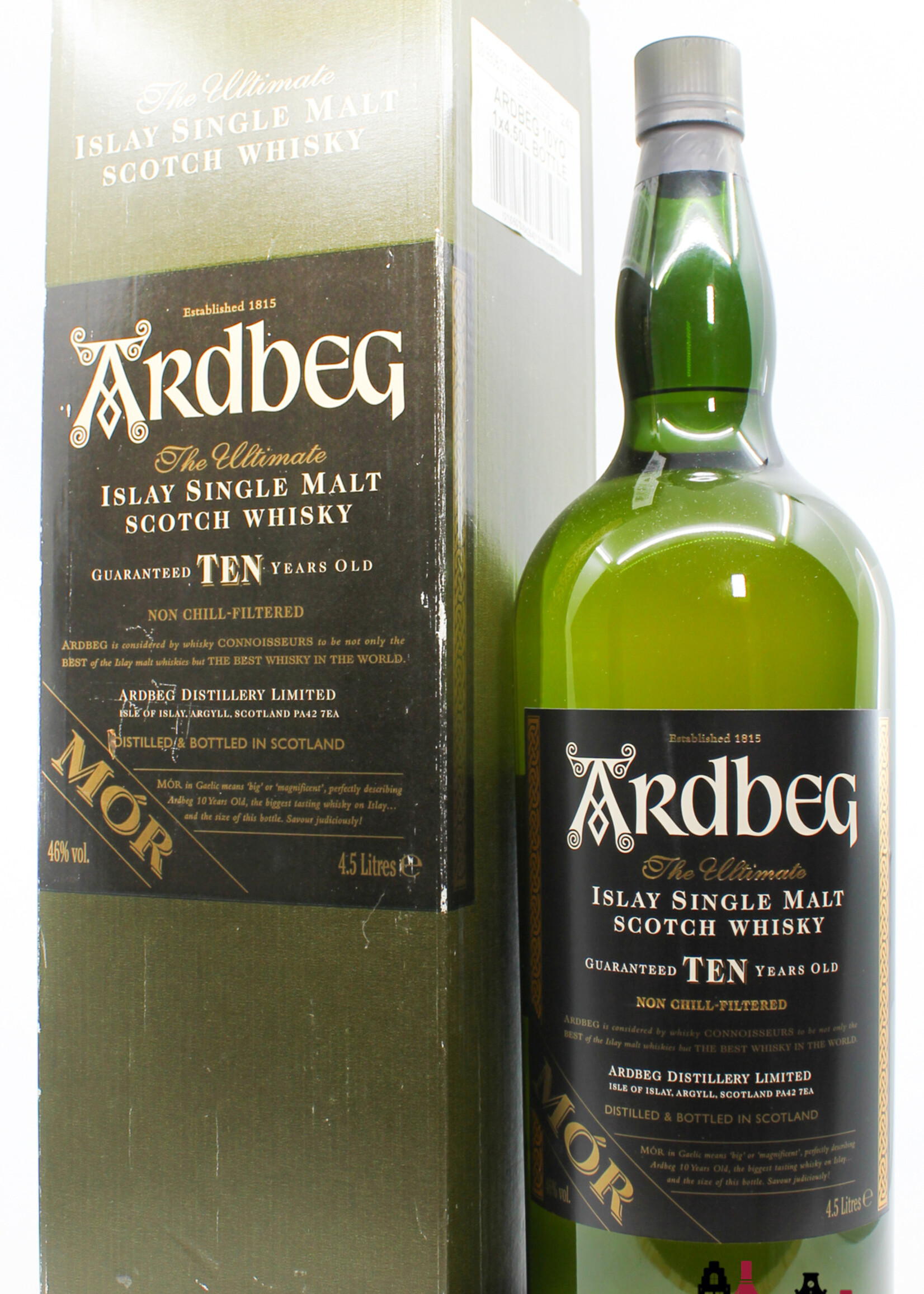 Ardbeg Ardbeg 10 Years Old 2008 - Mór 46% 4,5 Liter (4500 ml)
