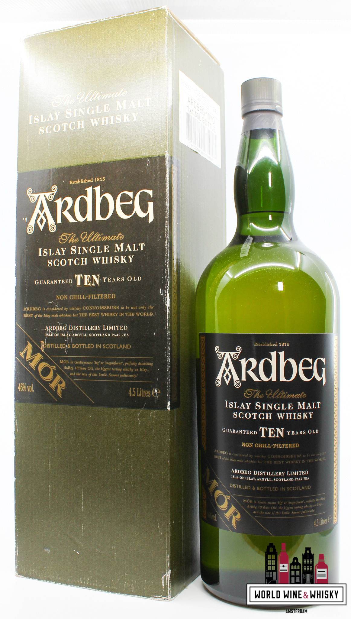 Ardbeg Ardbeg 10 Years Old 2008 - Mór 46% 4,5 Liter (4500 ml)