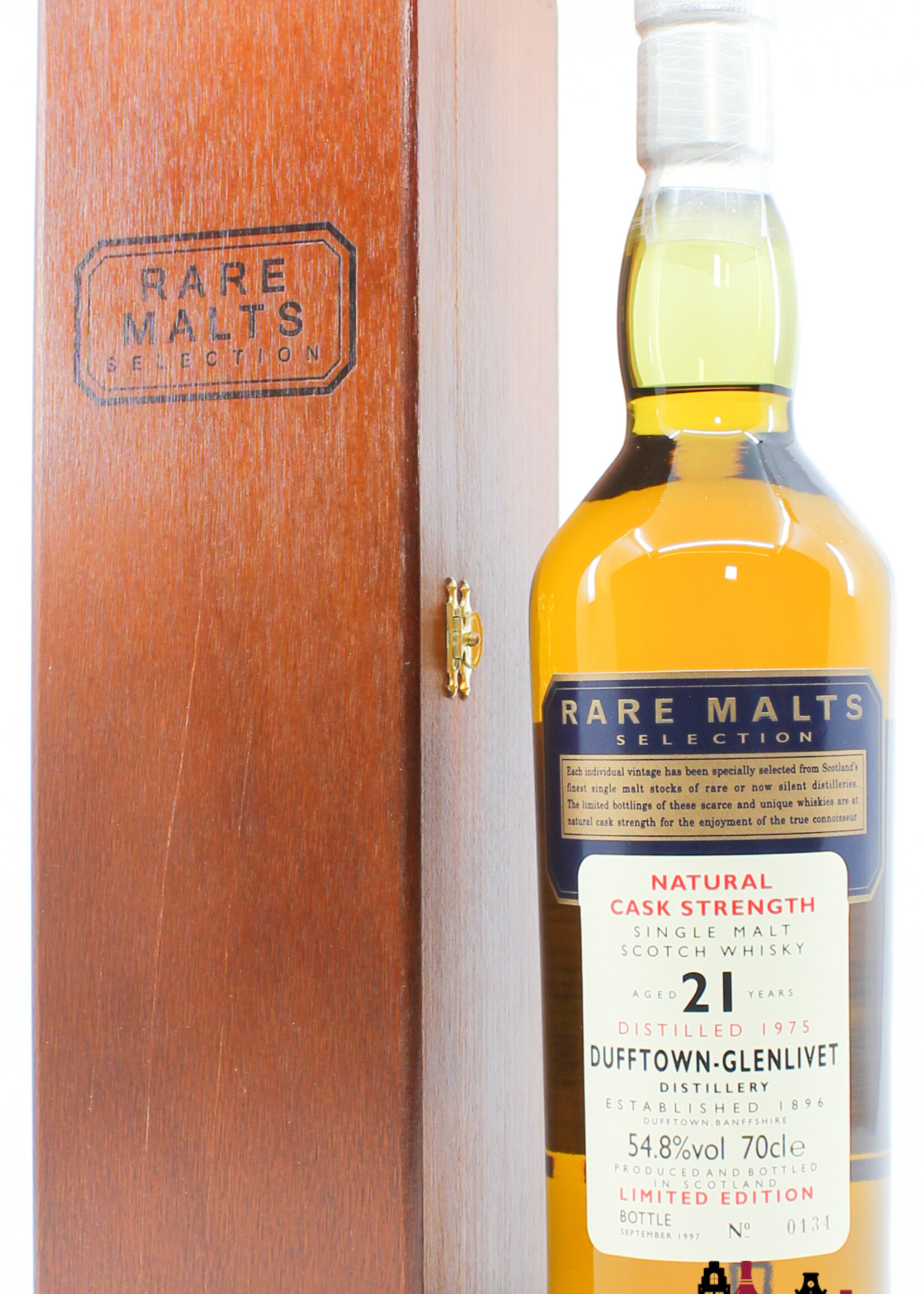 Glenlivet Dufftown-Glenlivet 21 Years Old 1975 1997 - Rare Malts Selection 54.8%