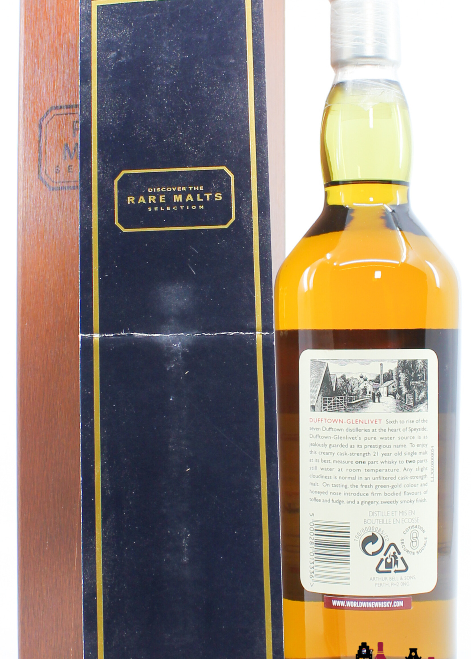 Glenlivet Dufftown-Glenlivet 21 Years Old 1975 1997 - Rare Malts Selection 54.8%