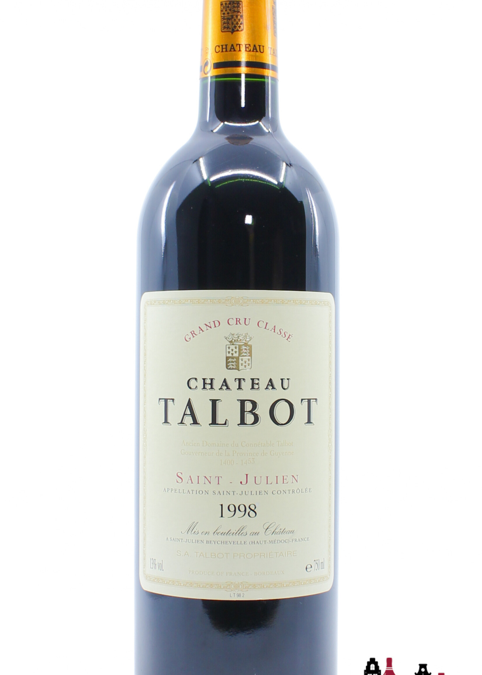 Chateau Talbot Chateau Talbot 1998 - Saint-Julien - Grand Cru Classé