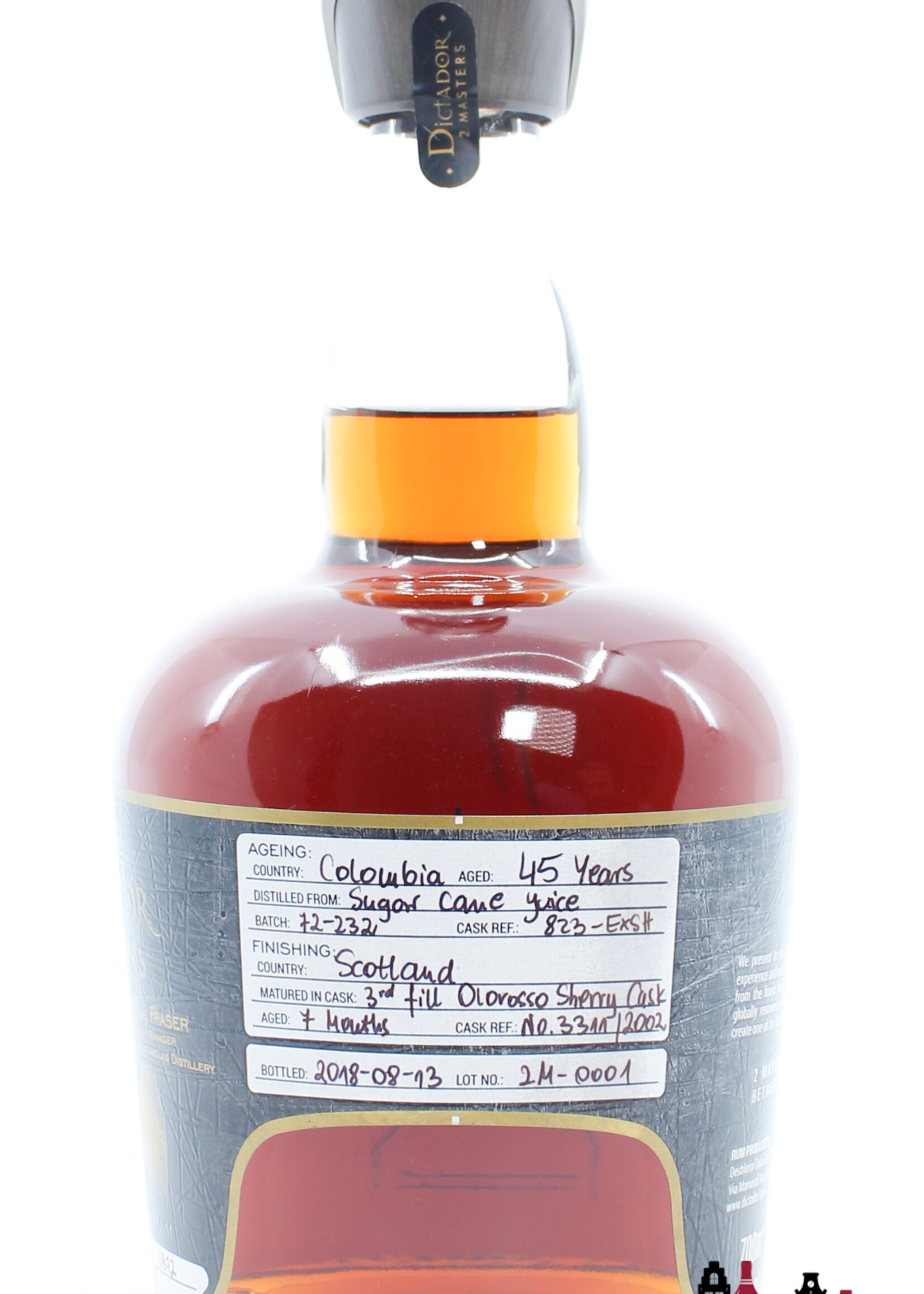 Dictador Dictador 2 Masters 45 Years Old 1972 - Batch 72-232 45% (1 of 378)