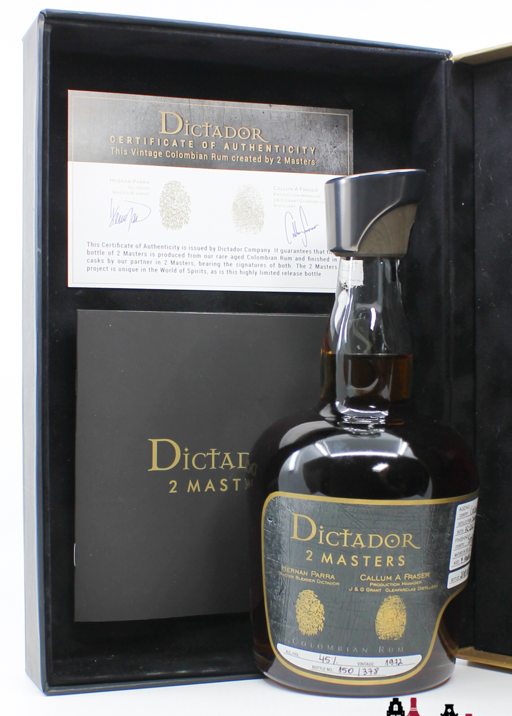Dictador Dictador 2 Masters 45 Years Old 1972 - Batch 72-232 45% (1 of 378)