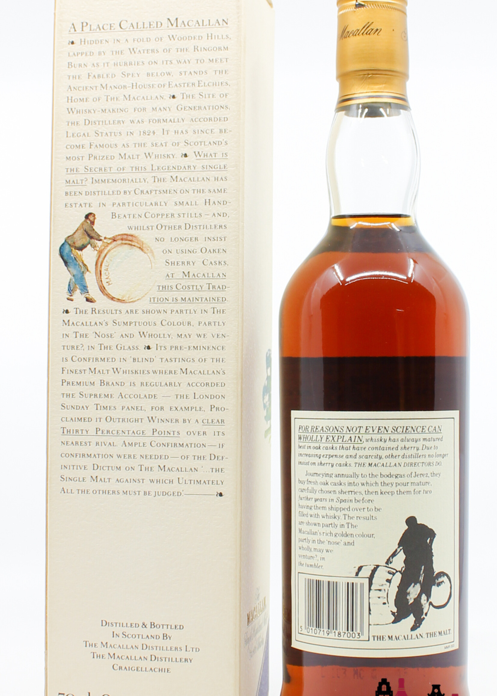 The Macallan Macallan 18 Years Old 1973 1991 Sherry Wood 43%