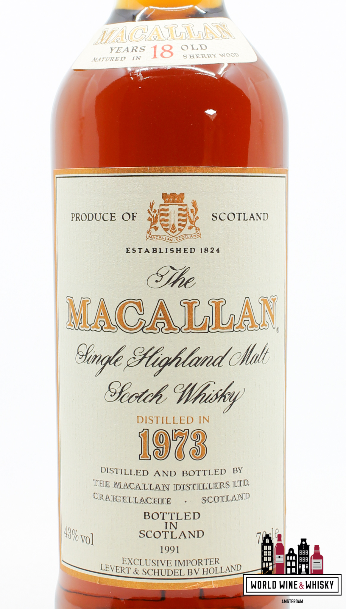 Macallan Macallan 18 Years Old 1973 1991 Sherry Wood 43%