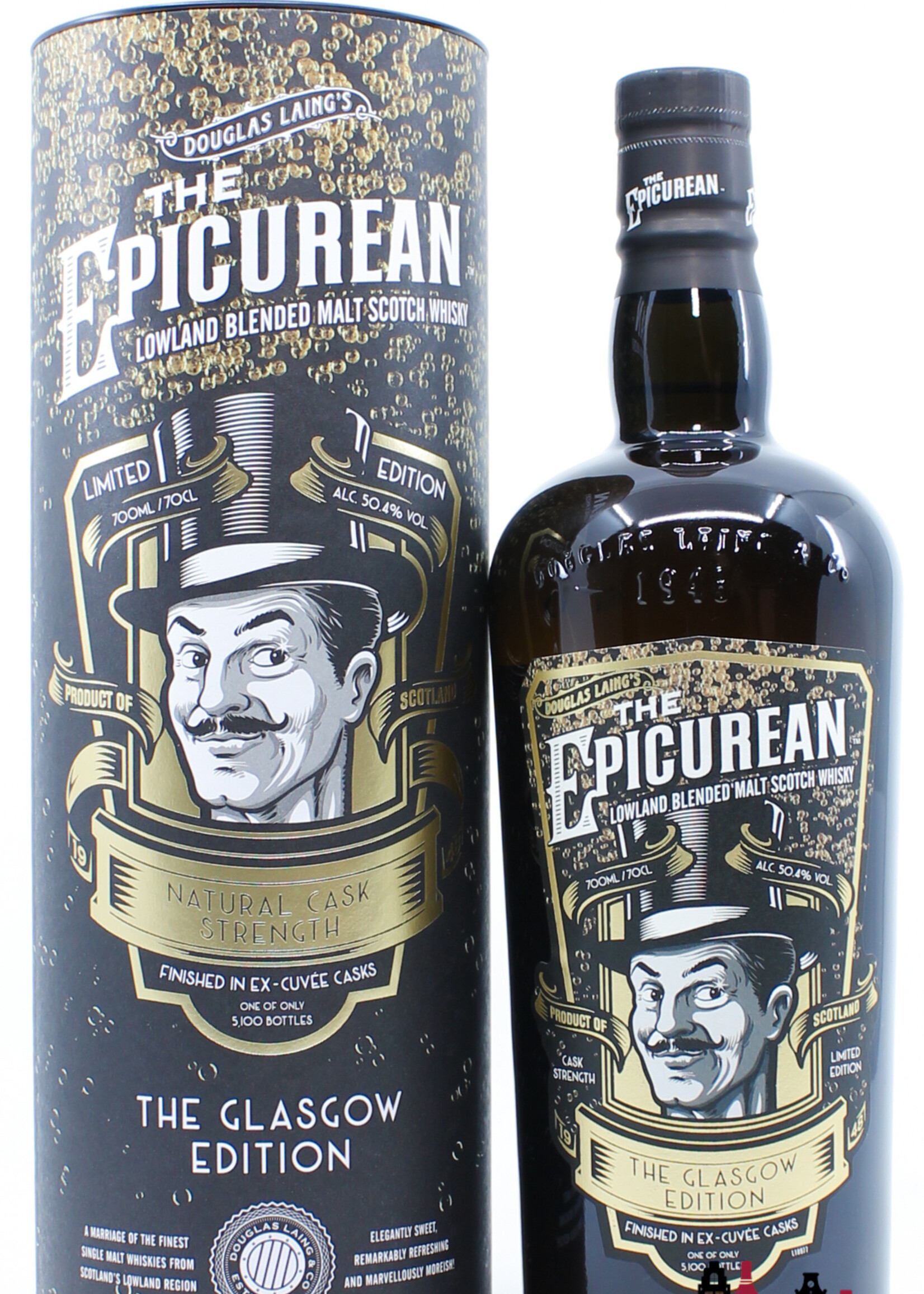 Douglas Laing Douglas Laing 2023 - The Glasgow Edition - The Epicurean 50.4% (1 of 5100)