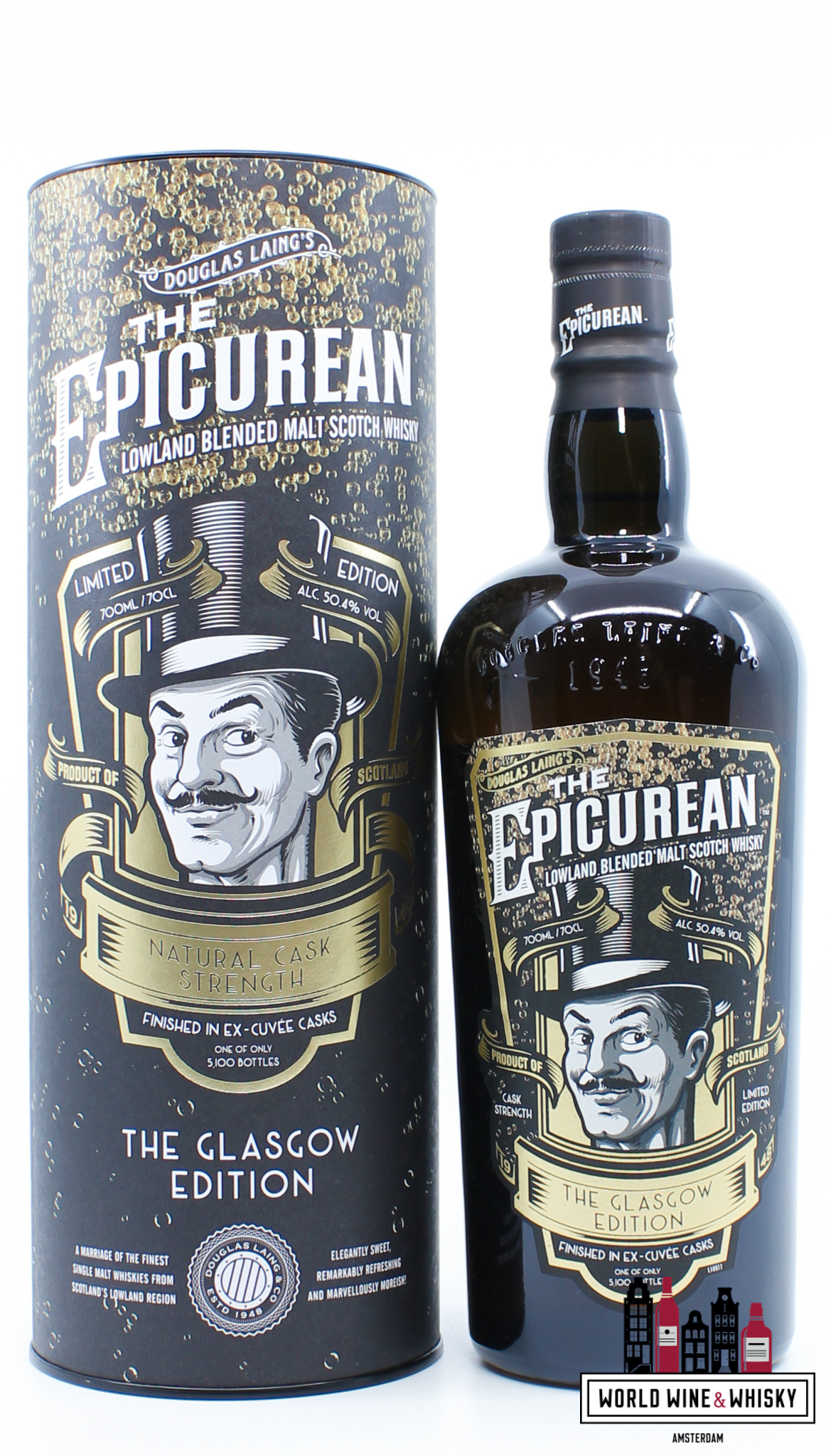 Douglas Laing Douglas Laing 2023 - The Glasgow Edition - The Epicurean 50.4% (1 of 5100)