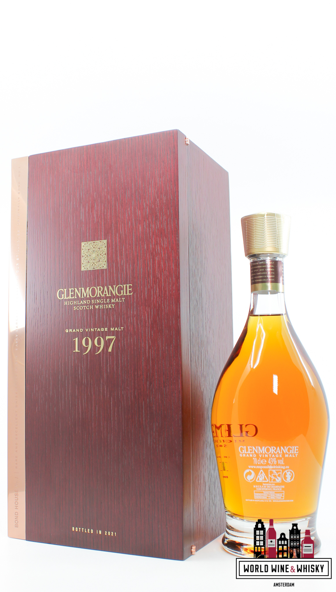 Glenmorangie Glenmorangie 23 Years Old 1997 2021 - Grand Vintage Malt - Bond House No. 1 Collection 43% (1 of 10.100)