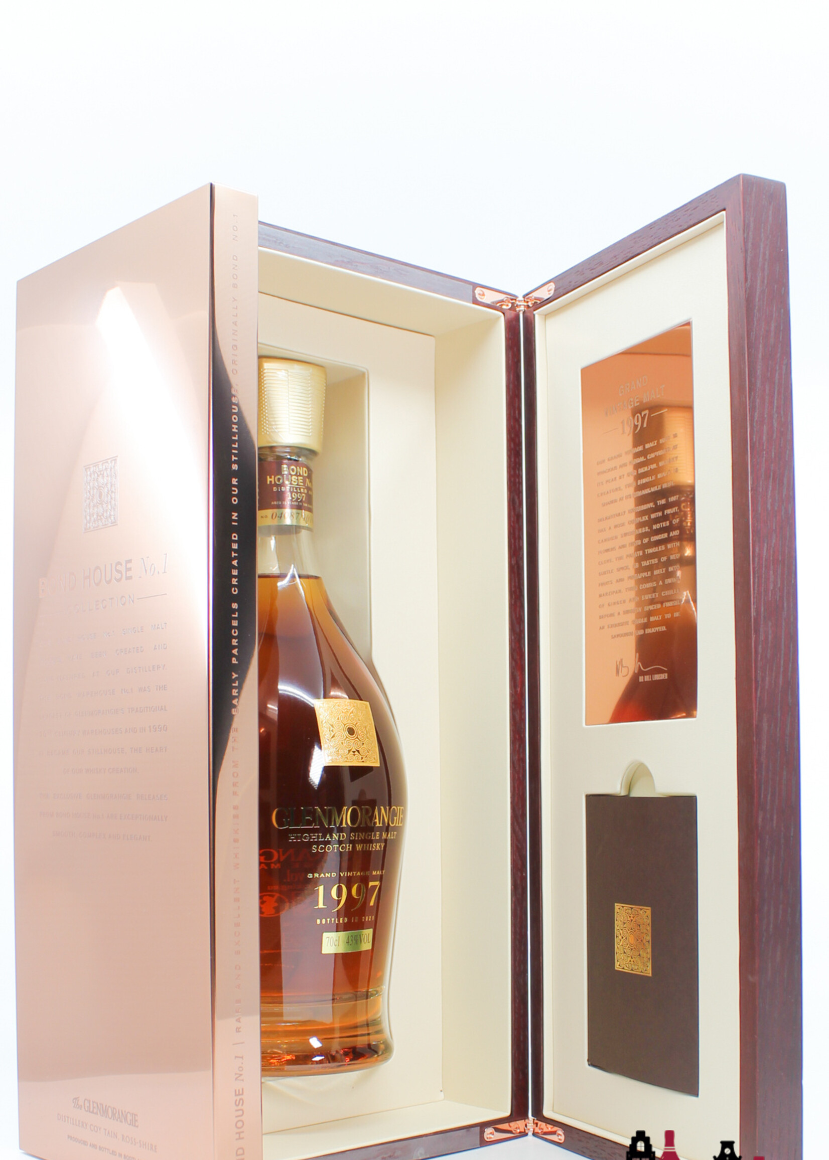 Glenmorangie Glenmorangie 23 Years Old 1997 2021 - Grand Vintage Malt - Bond House No. 1 Collection 43% (1 of 10.100)