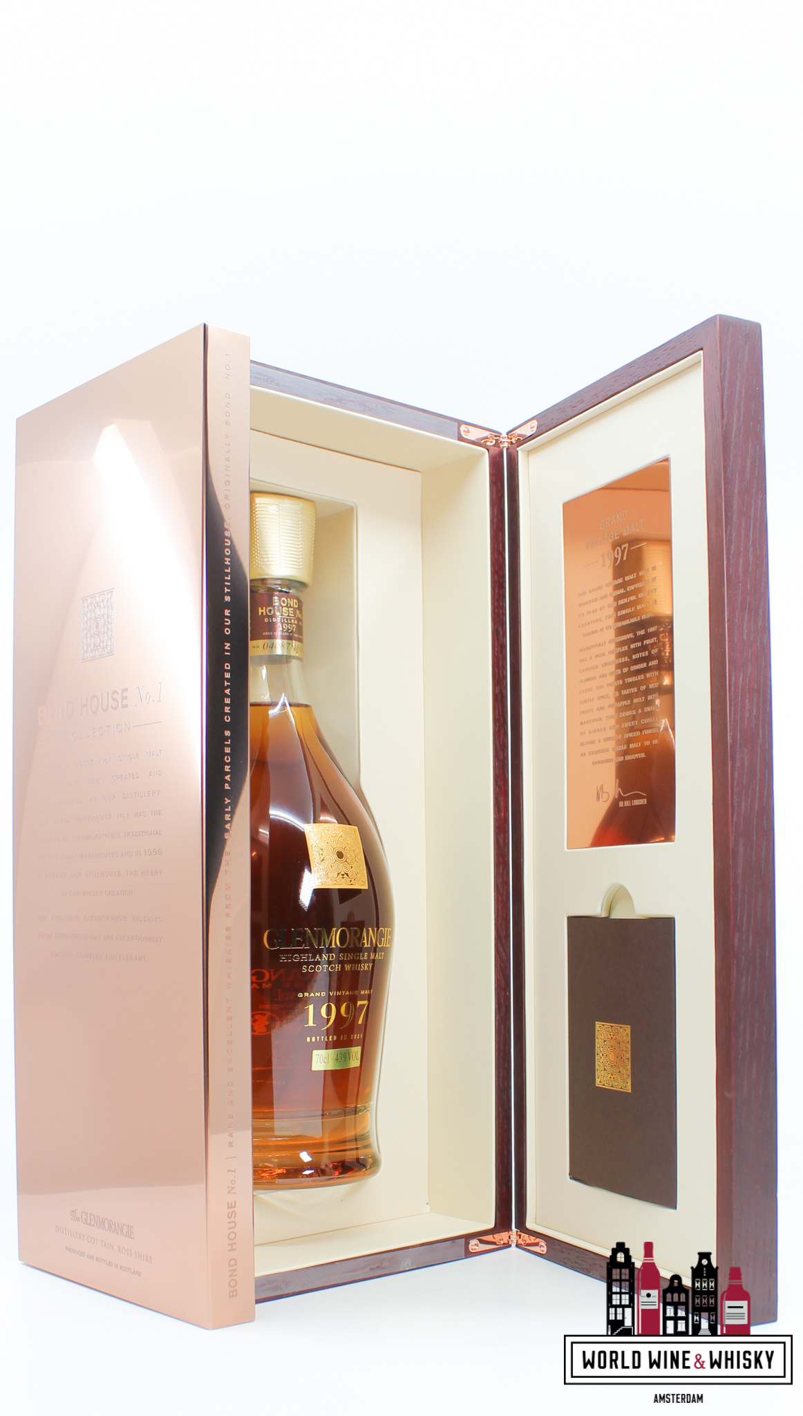 Glenmorangie Glenmorangie 23 Years Old 1997 2021 - Grand Vintage Malt - Bond House No. 1 Collection 43% (1 of 10.100)