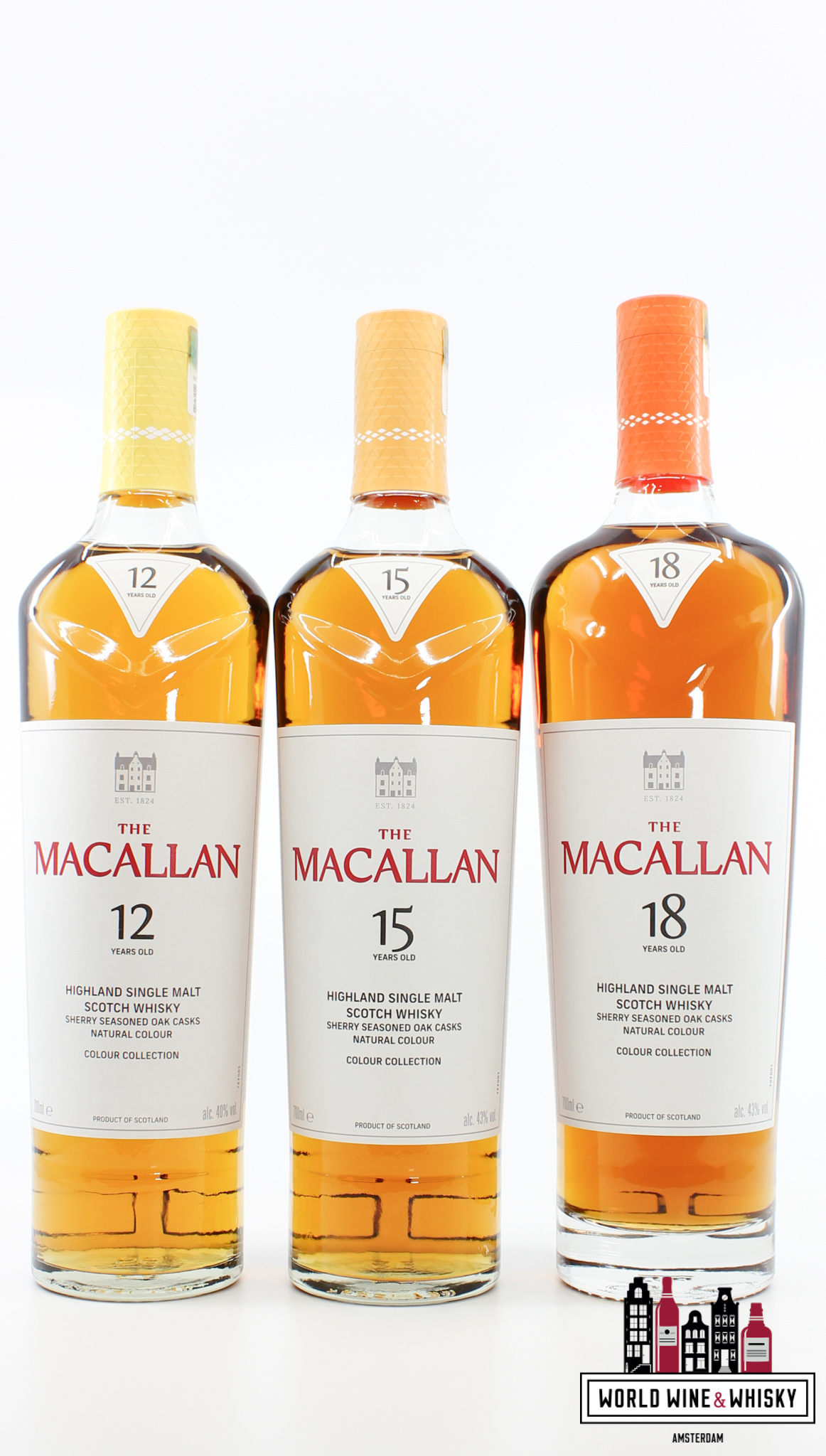 Macallan 18 Year Old Colour Collection - Whisky Foundation