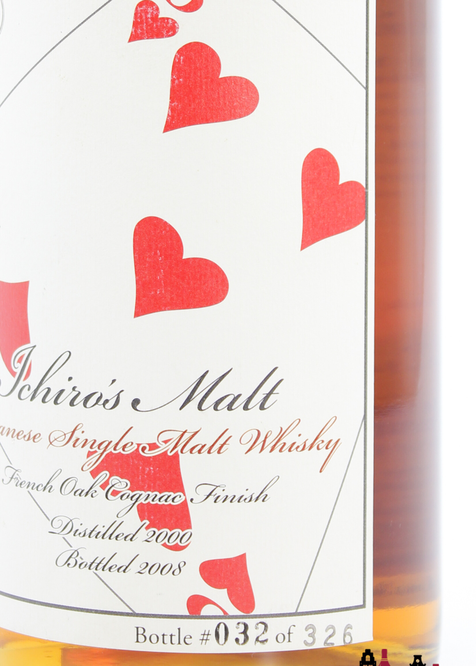 Hanyu Hanyu 2000 2008 - Cask 9100 - Five of Hearts - Ichiro's Malt 60% (1 of 326)