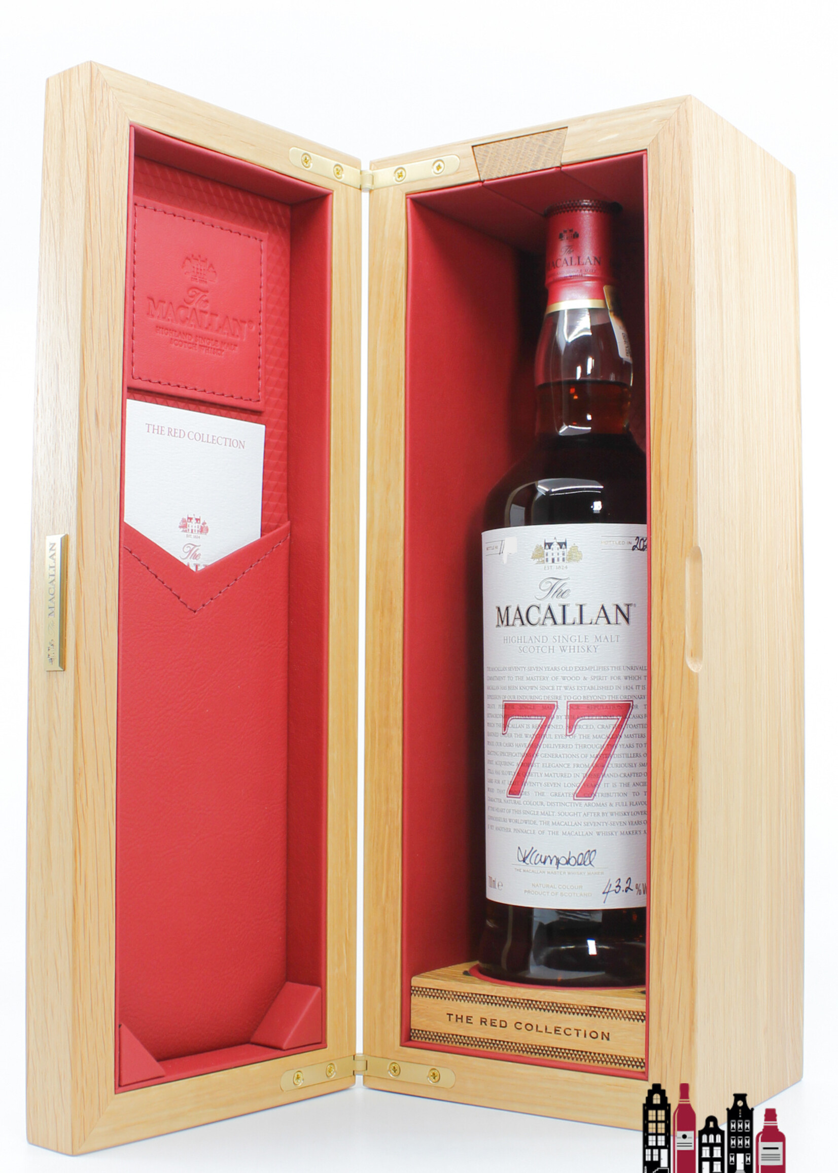 The Macallan The Macallan 77 Years Old 2022 - The Red Collection 43.2%