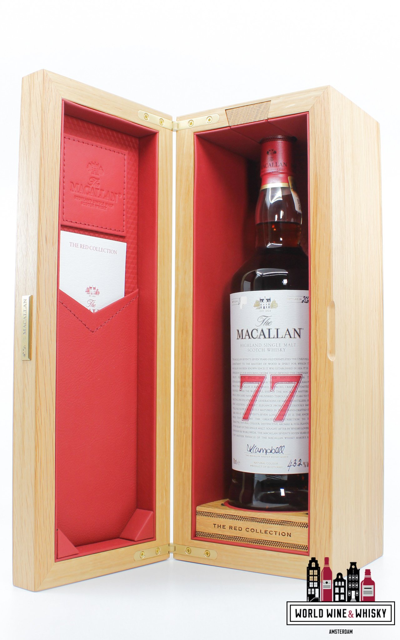 Macallan Macallan 77 Years Old 2022 - The Red Collection 43.2%