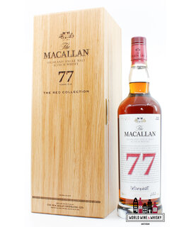 The Macallan The Macallan 77 Years Old 2022 - The Red Collection 43.2% The Macallan The Macallan 77 Years Old 2022 - The Red Collection 43.2%