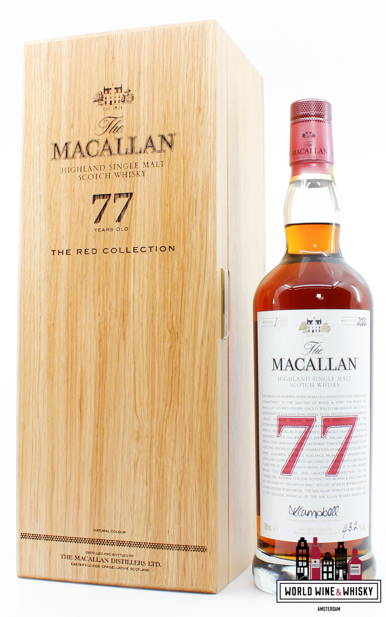 Macallan Macallan 77 Years Old 2022 - The Red Collection 43.2%