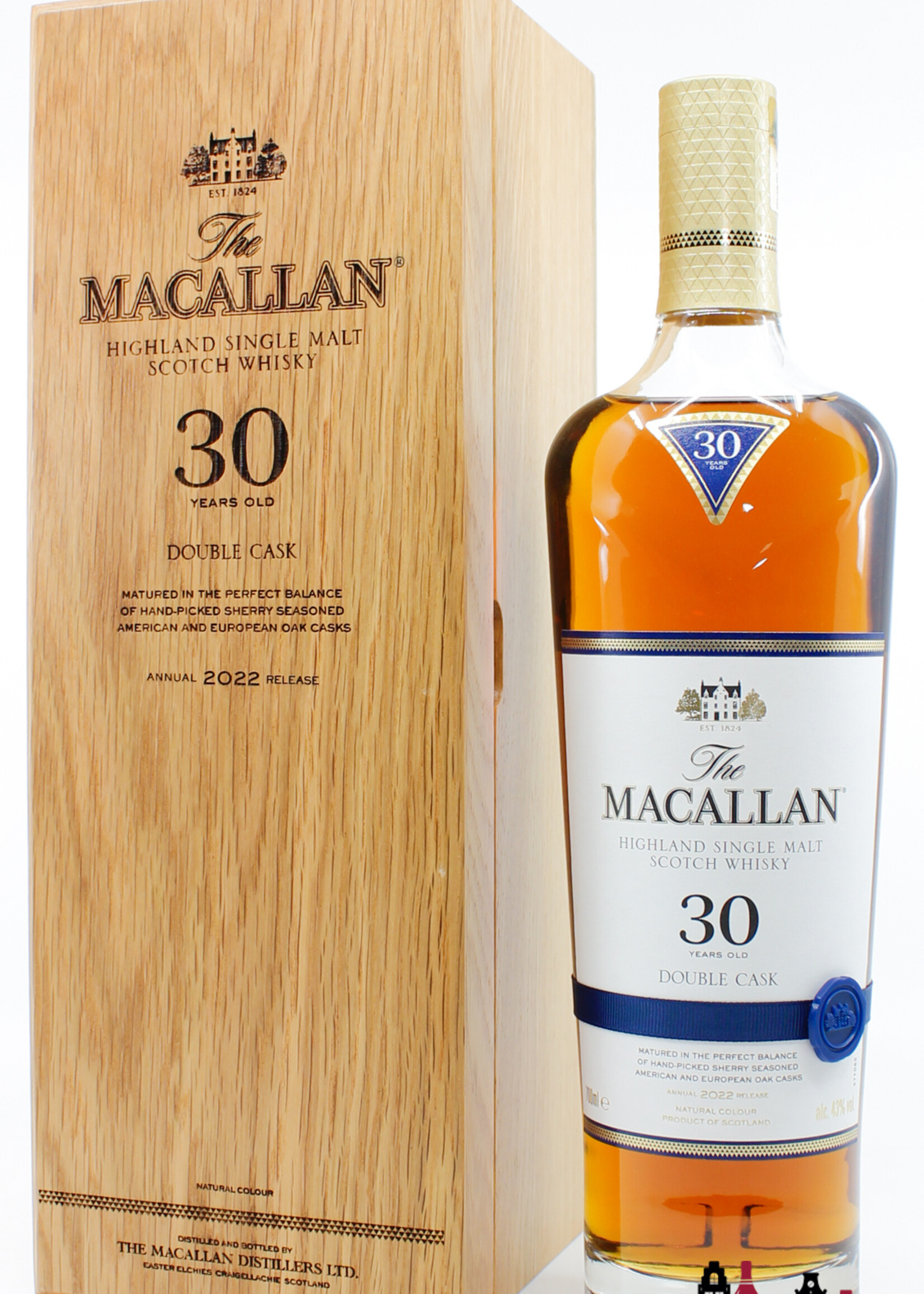 The Macallan Macallan 30 Years Old - Double Cask - Annual 2022 Release 43%