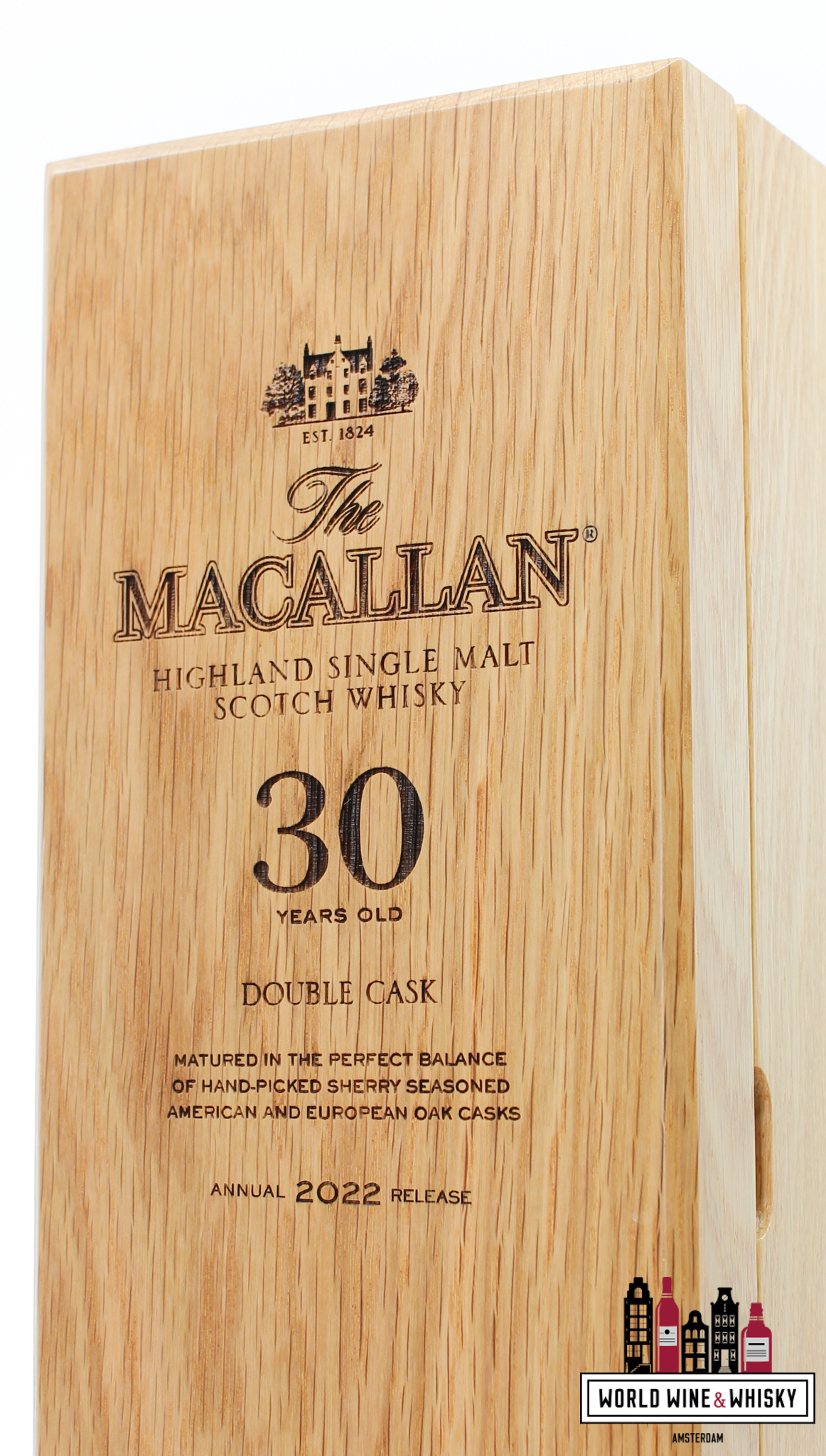 Macallan Macallan 30 Years Old - Double Cask - Annual 2022 Release 43% (in luxury wooden case)