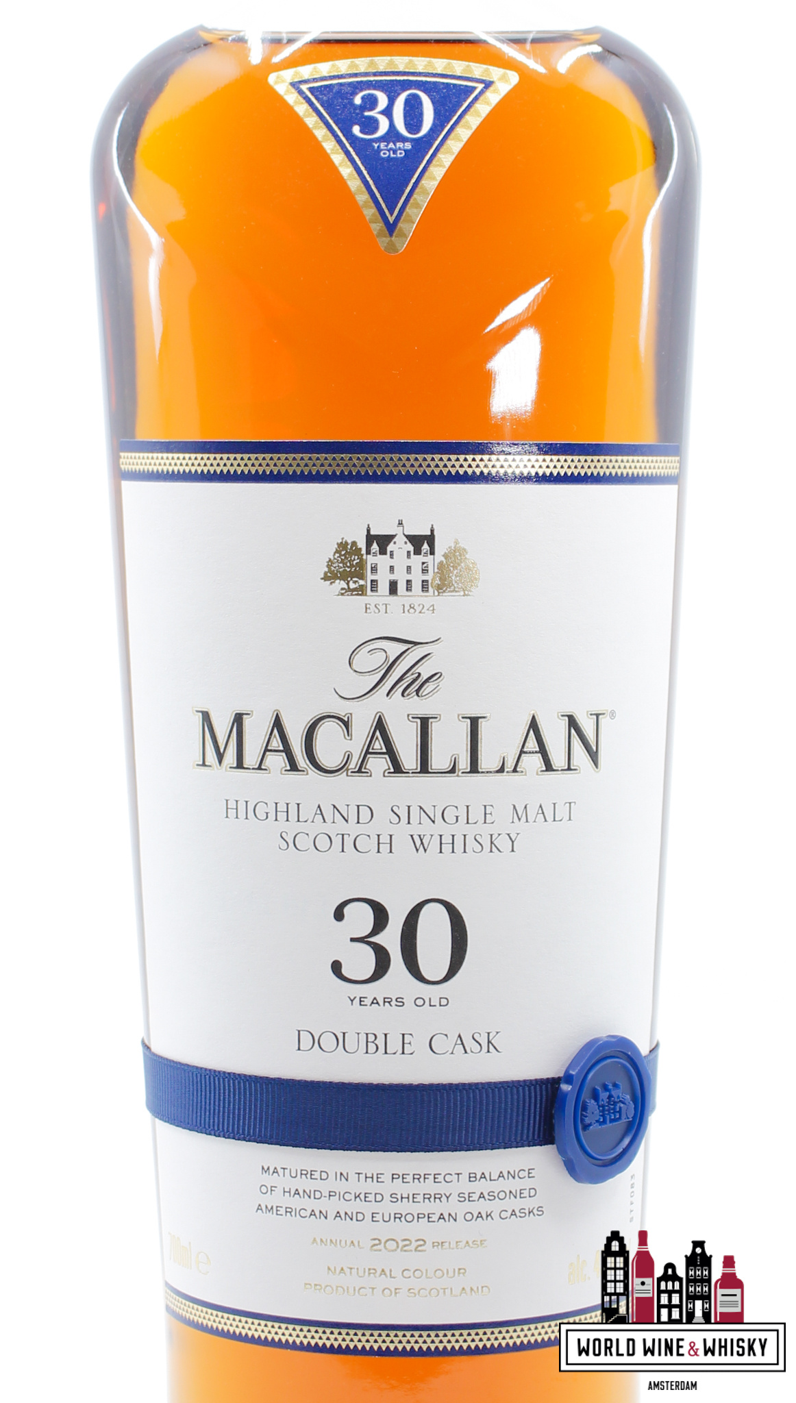Macallan Macallan 30 Years Old - Double Cask - Annual 2022 Release 43% (in luxury wooden case)