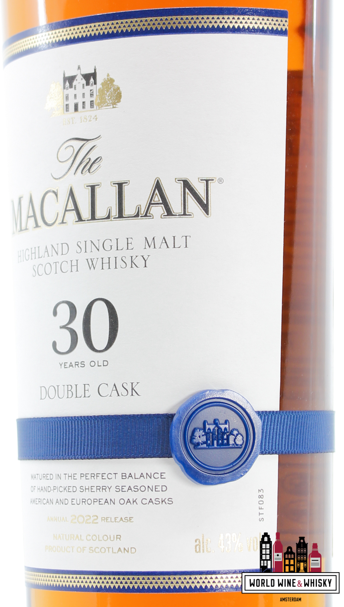 Macallan Macallan 30 Years Old - Double Cask - Annual 2022 Release 43% (in luxury wooden case)