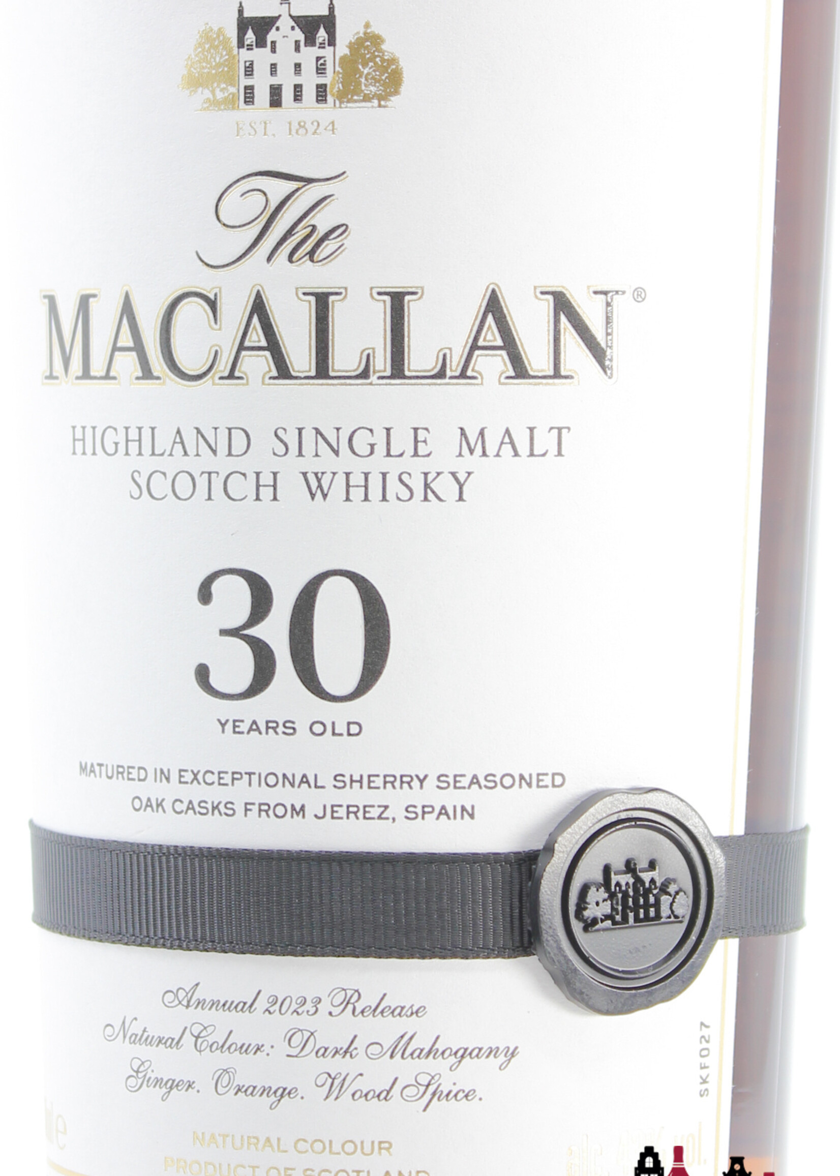 The Macallan Macallan 30 Years Old - Sherry Casks - Annual 2023 Release 43%