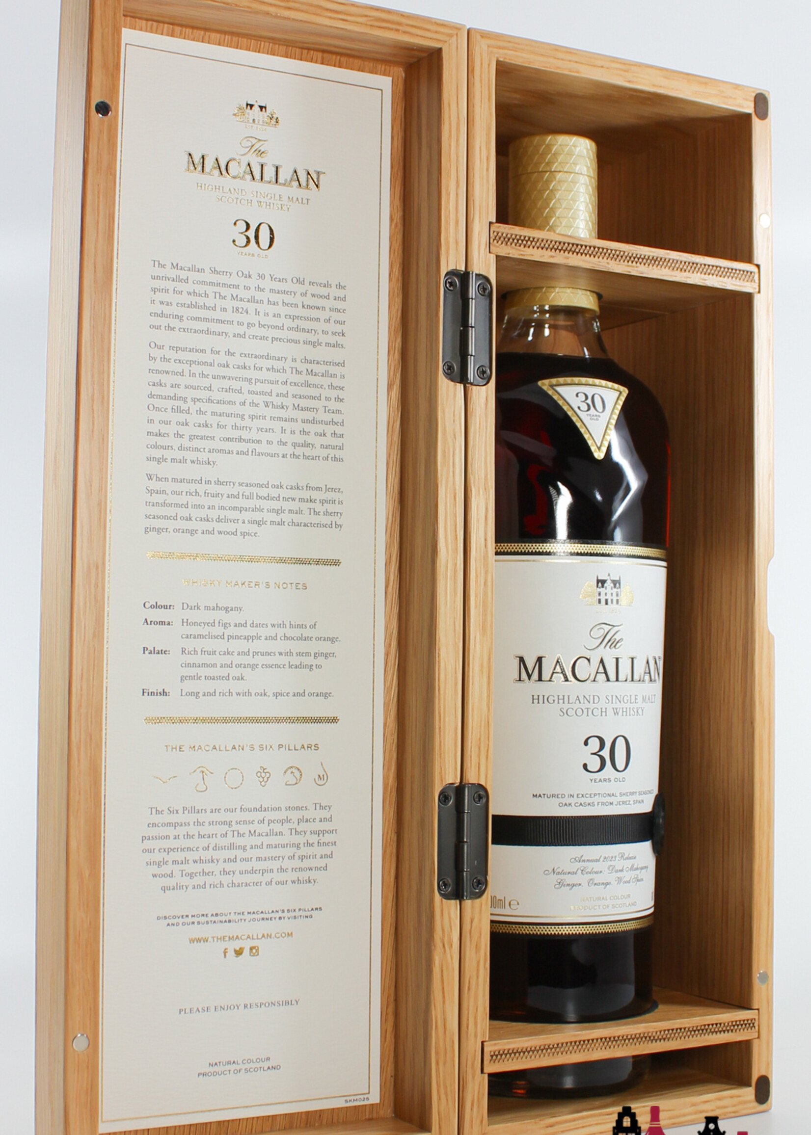 The Macallan Macallan 30 Years Old - Sherry Casks - Annual 2023 Release 43%