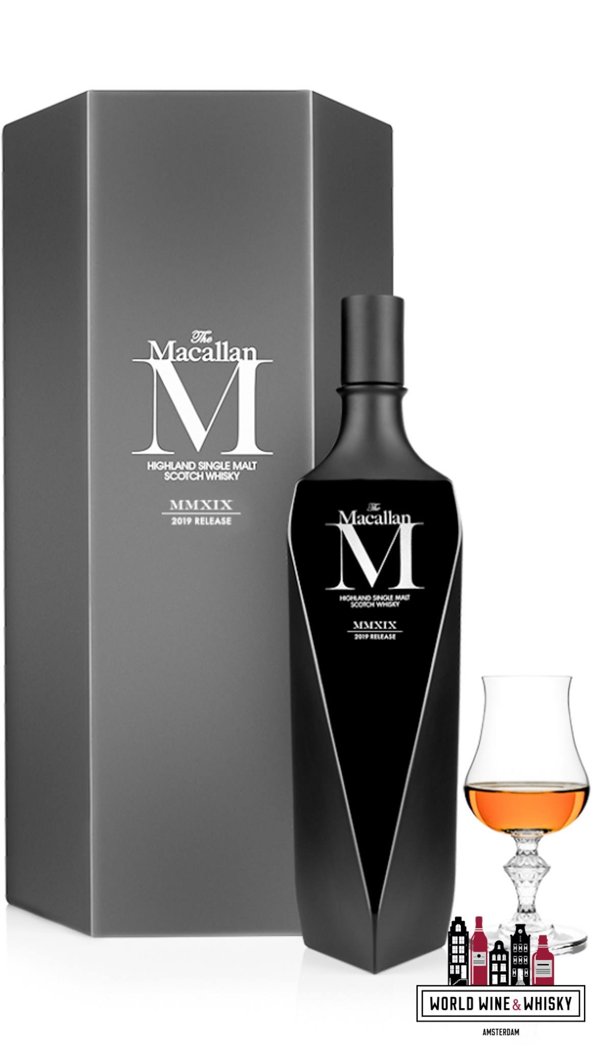 Macallan Macallan 2019 Release - M Black - 1824 Masters Series 46.5% (1 of 950)