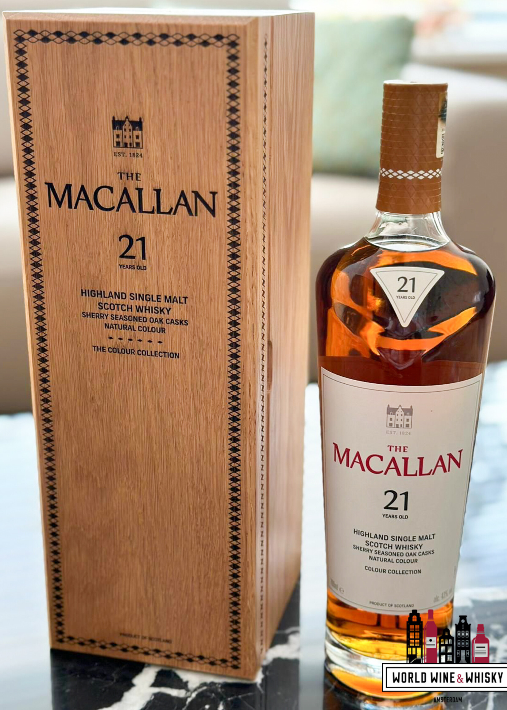 The Macallan Macallan 21 Years Old 2023 - Colour Collection 43%