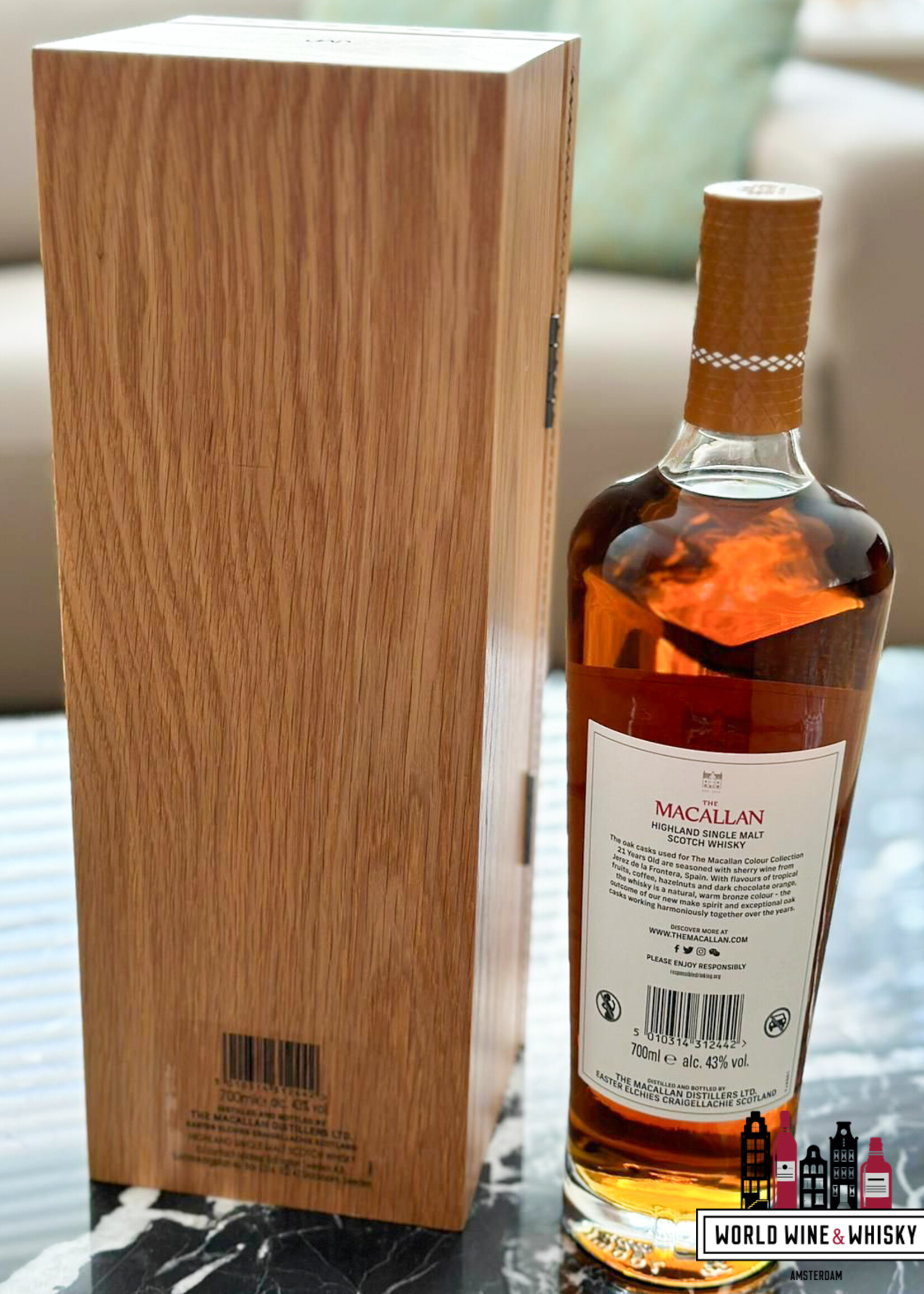 The Macallan Macallan 21 Years Old 2023 - Colour Collection 43%